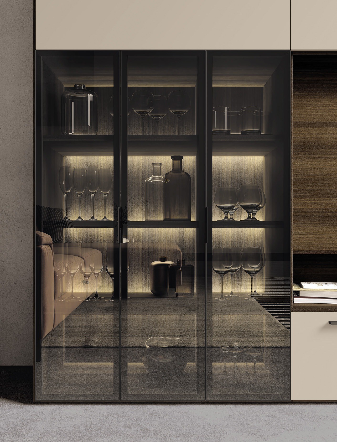 Febal Casa Momenti Living · Residenza Materica — Βιτρίνα