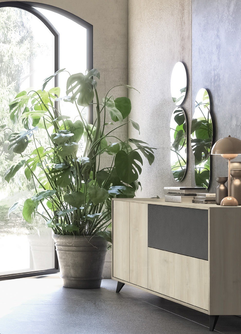 Febal Casa Momenti Living · Residenza Materica — έπιπλα καθιστικού, άποψη 11