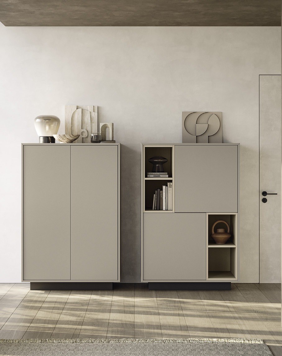 Febal Casa Momenti Living · Urban Loft — Ανοιχτά ράφια