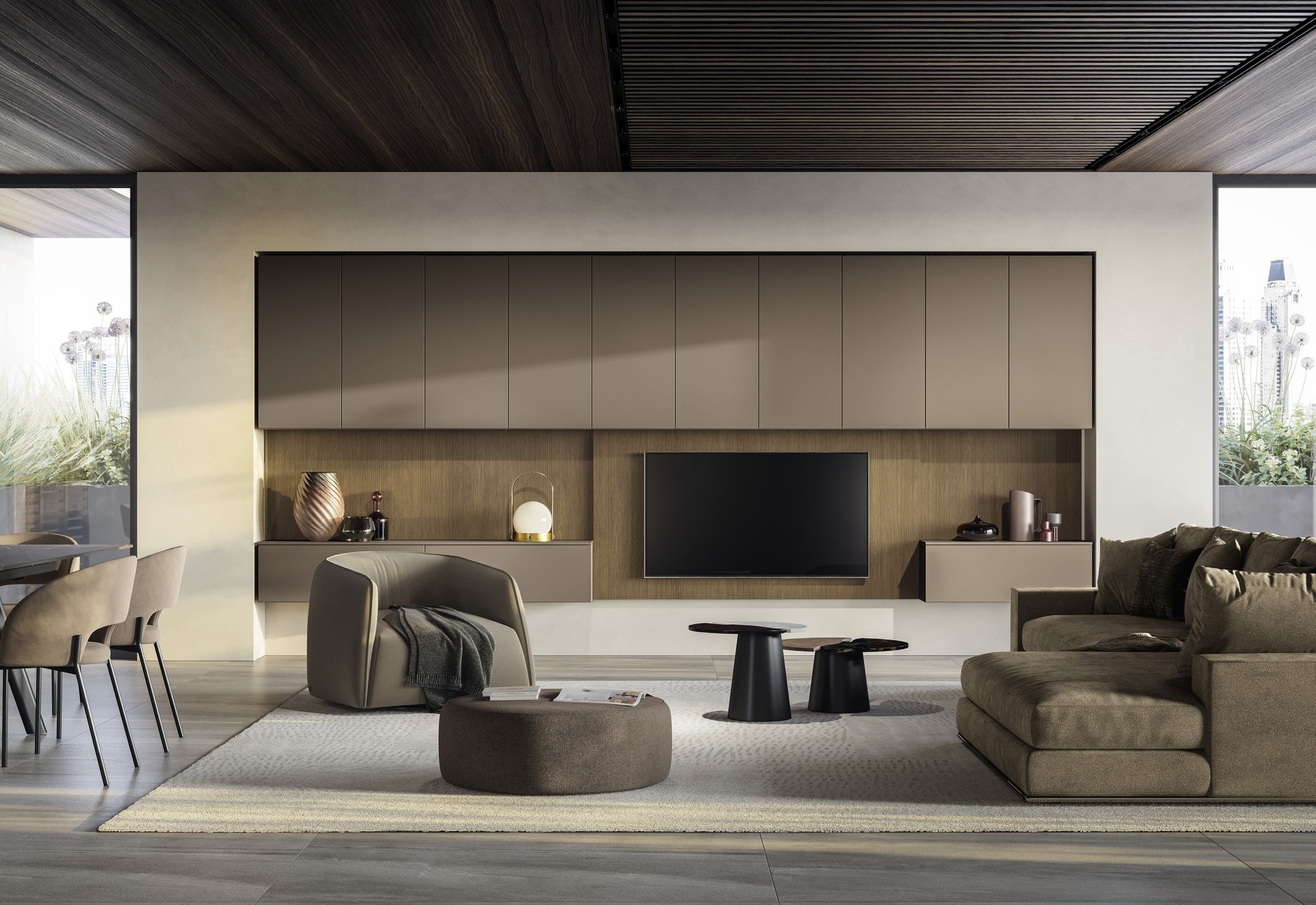 Febal Casa Momenti Living · Urban Loft — έπιπλα καθιστικού, άποψη 8