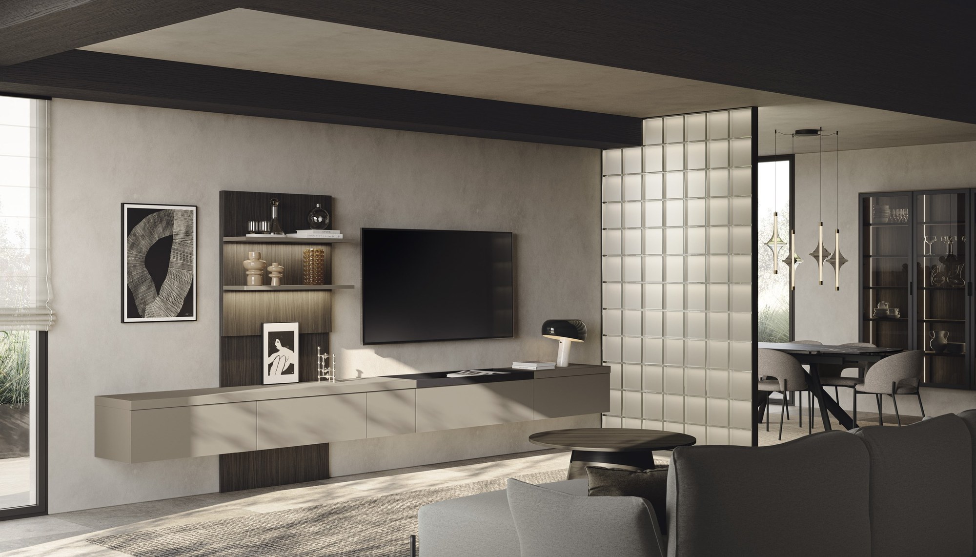 Febal Casa Momenti Living · Urban Loft — έπιπλα καθιστικού, άποψη 10