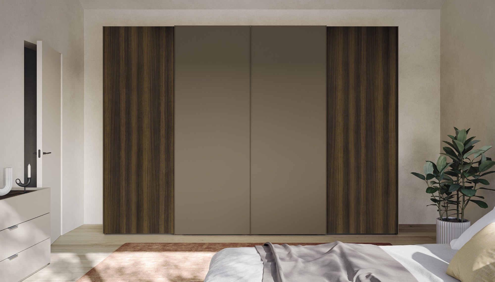 Febal Casa Momenti Wardrobes · Sliding (Scorrevole) — wardrobe, view 4