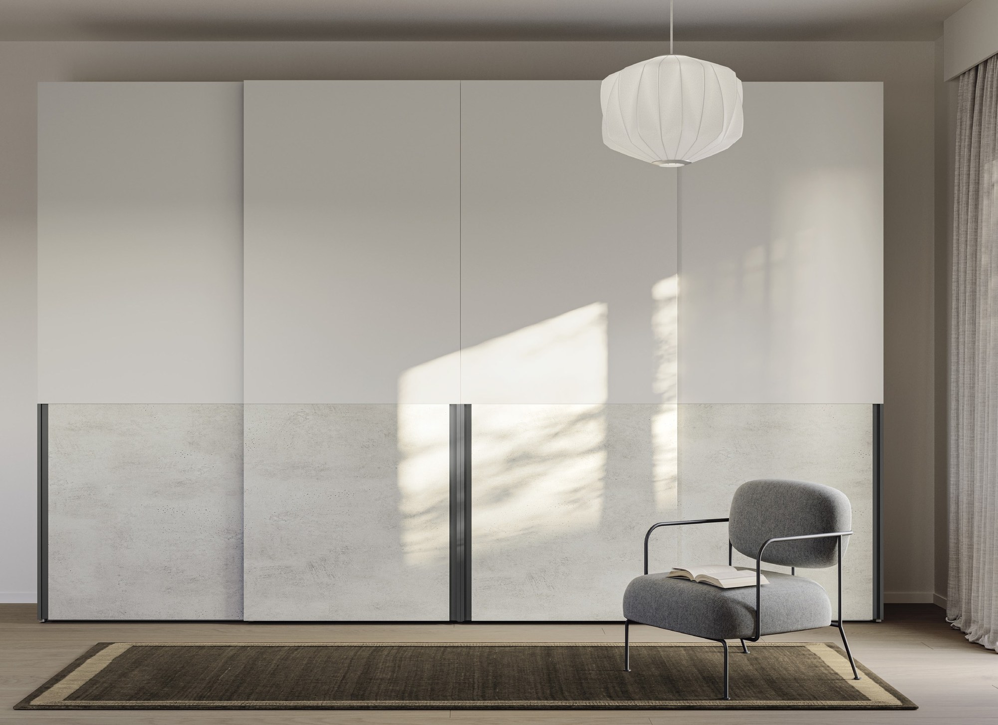 Febal Casa Momenti Wardrobes · Sliding (Scorrevole) — wardrobe, view 10