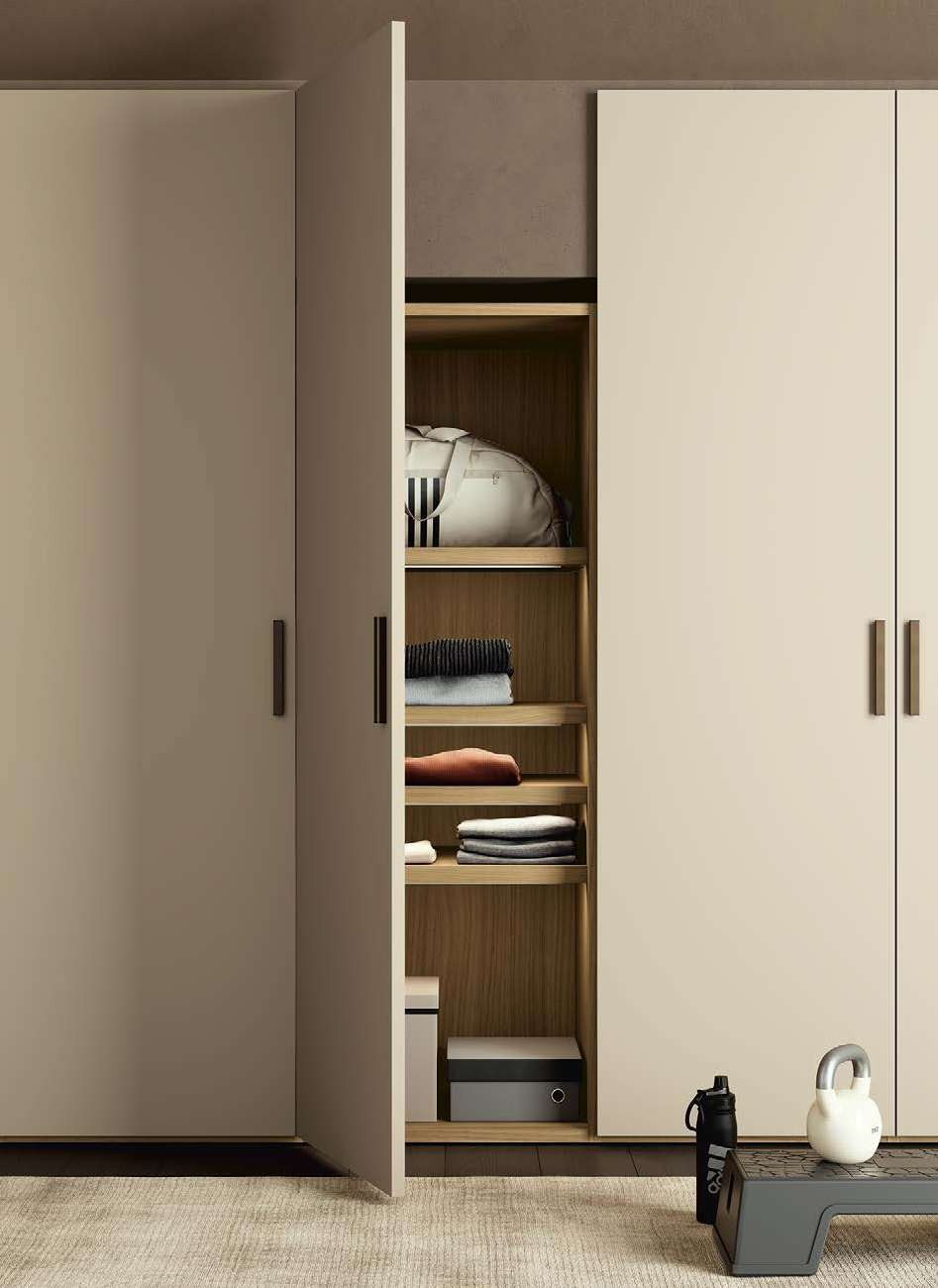 Febal Casa Walk-in wardrobe Pannello — Open Shelves