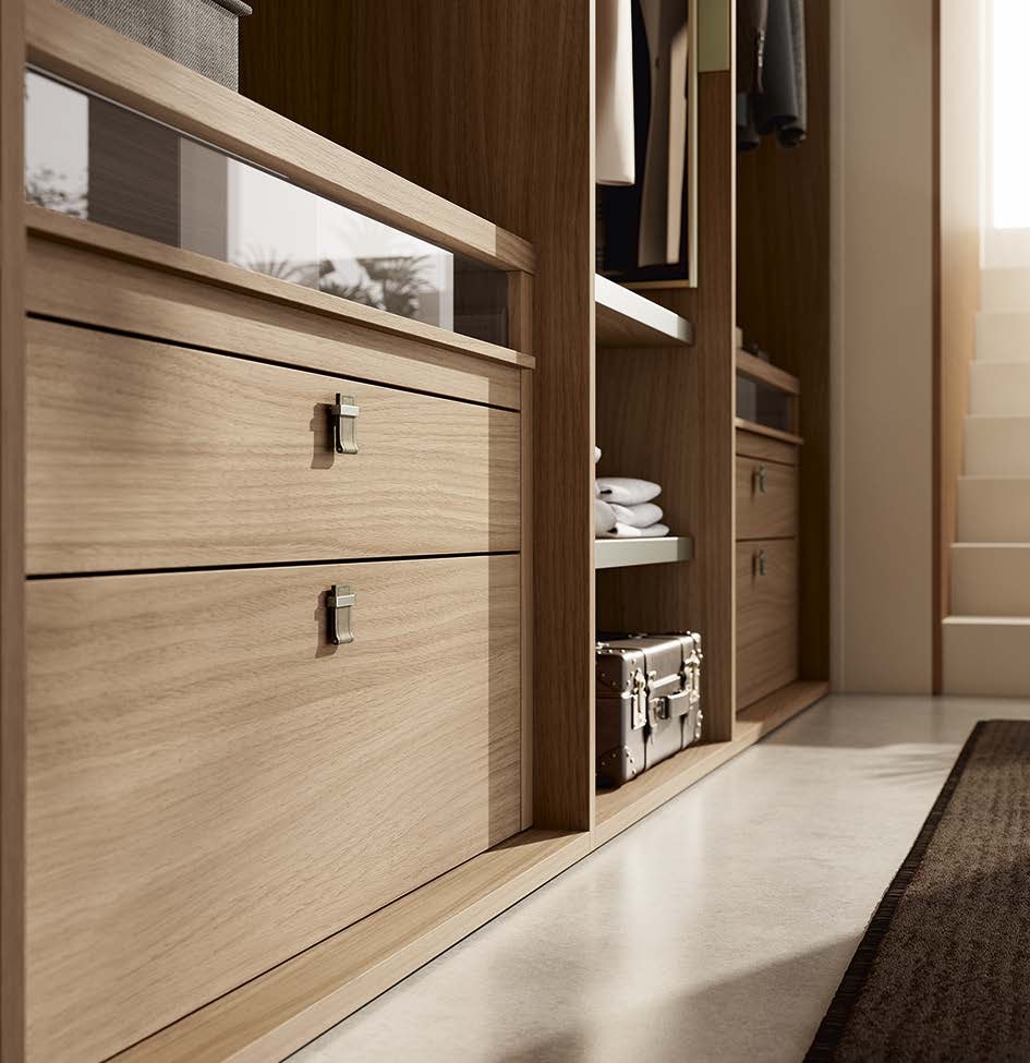 Febal Casa Walk-in wardrobe Pannello — Drawers & mechanisms