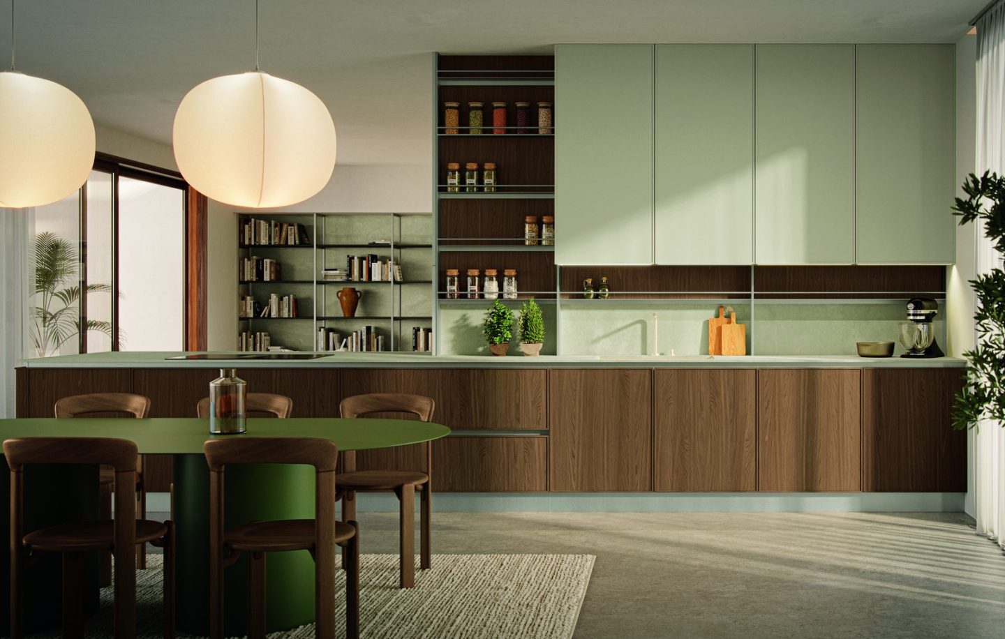 Warm minimalism in the kitchen — Gentili Cucine