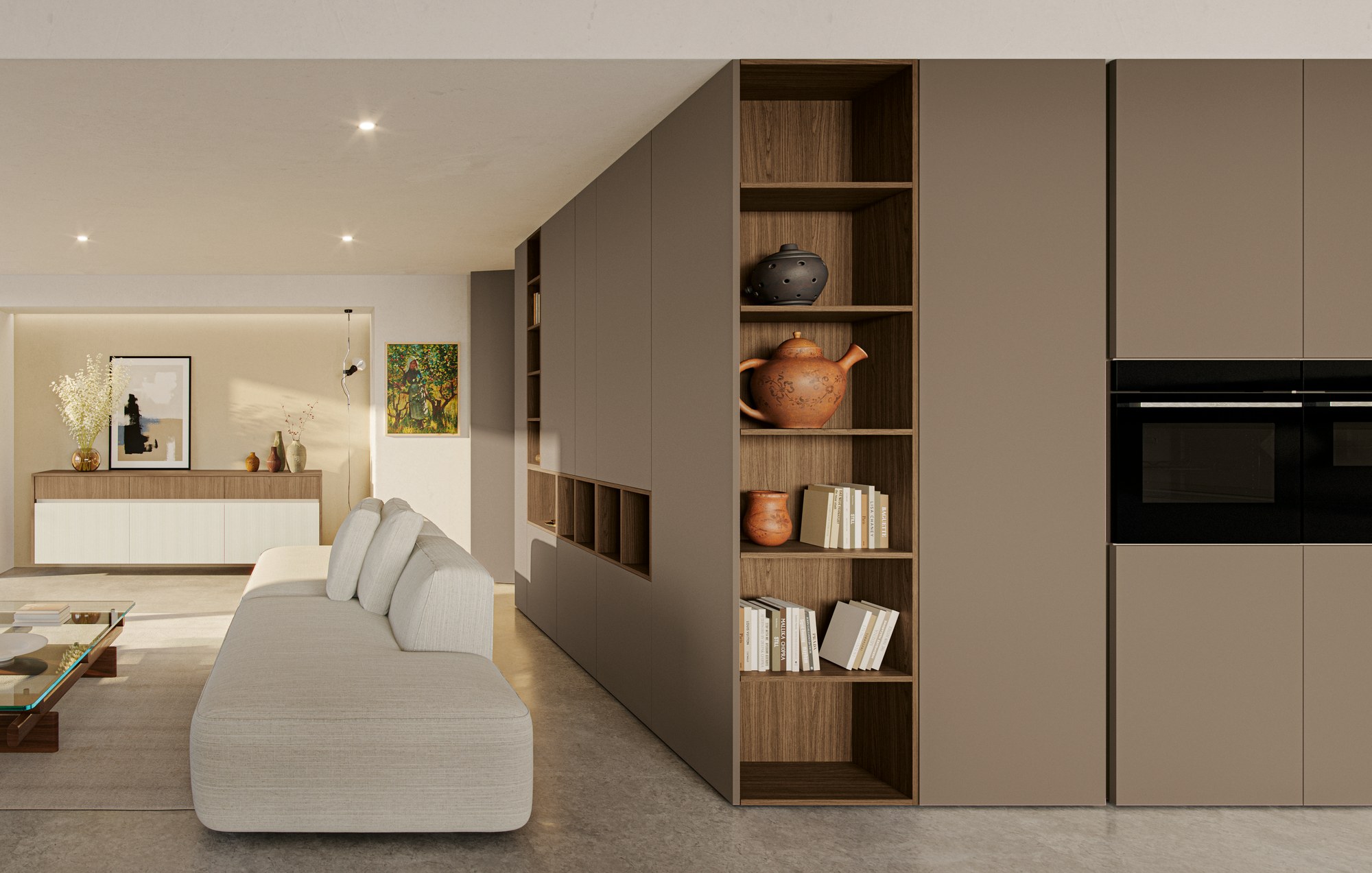 Gentili Cucine Perfect Corner — Κουζίνα & Living