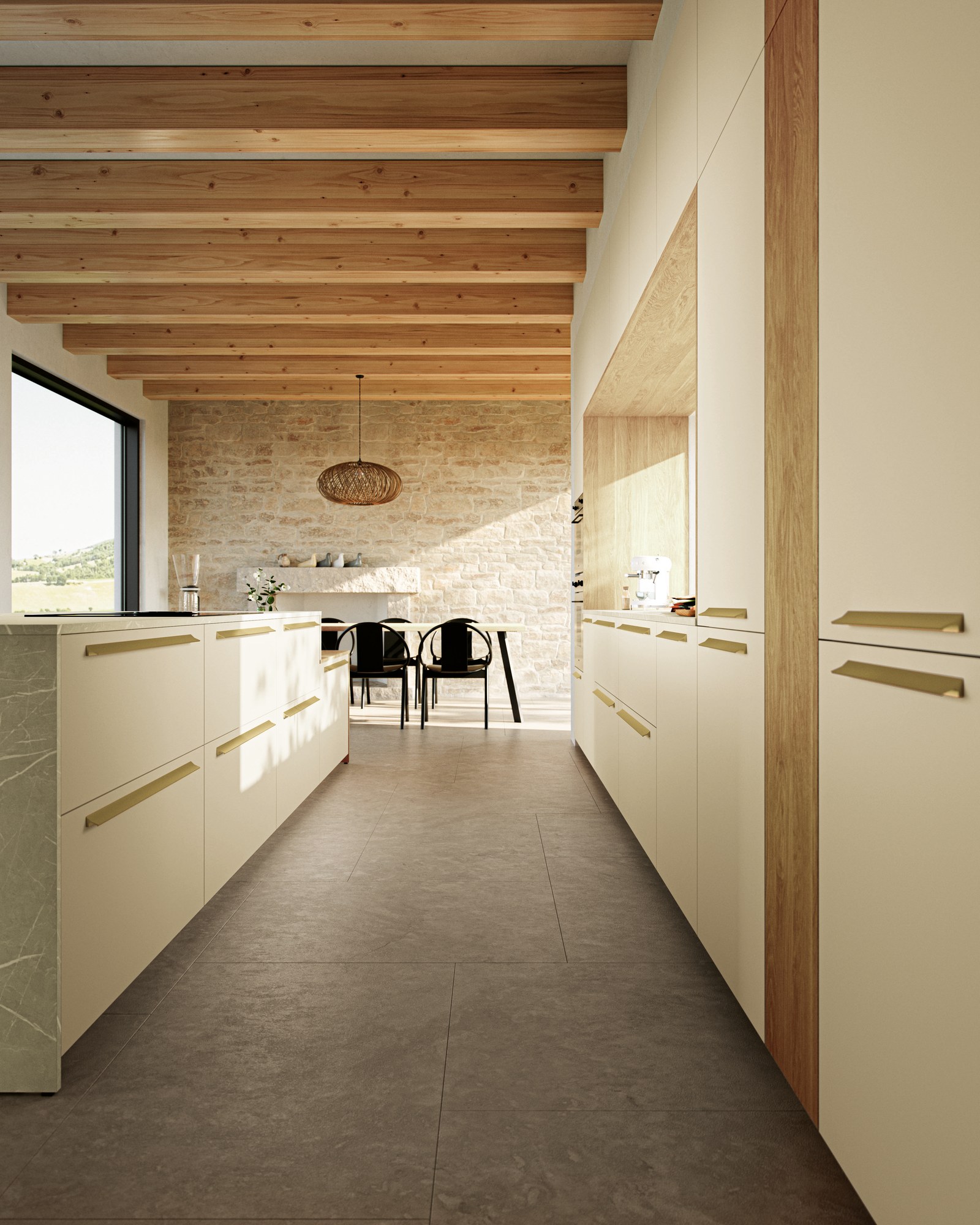 Gentili Cucine Family Place — Γραμμική Σύνθεση