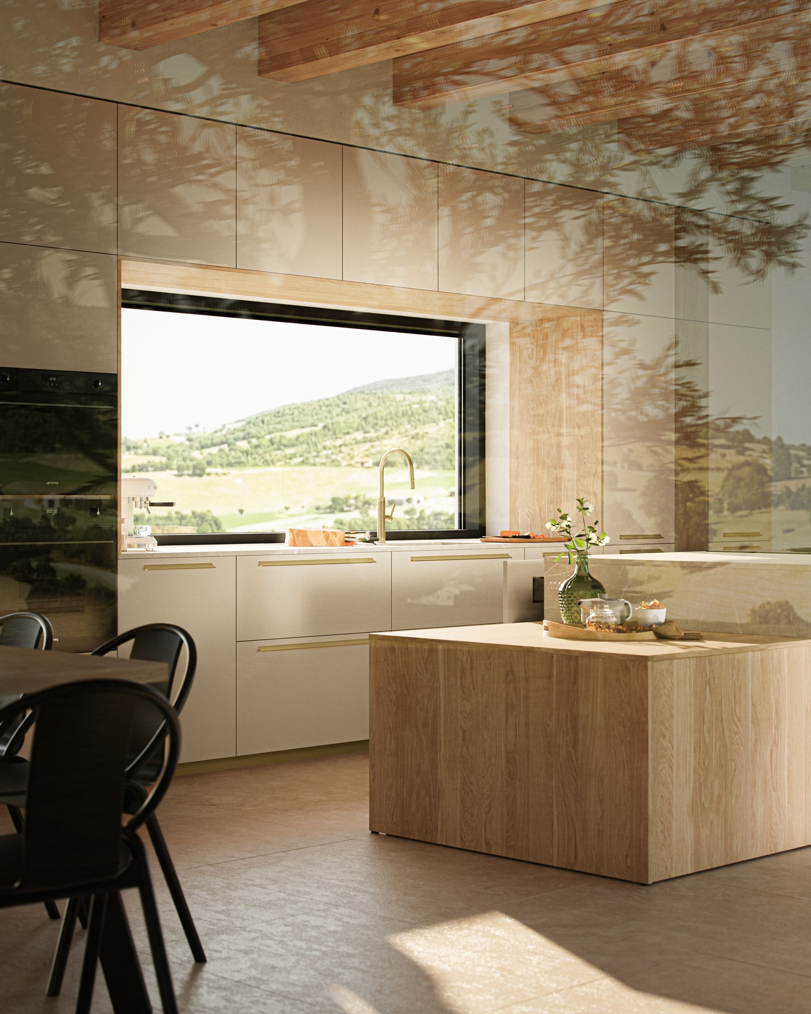 Gentili Cucine Family Place — Νησίδα & Θέα