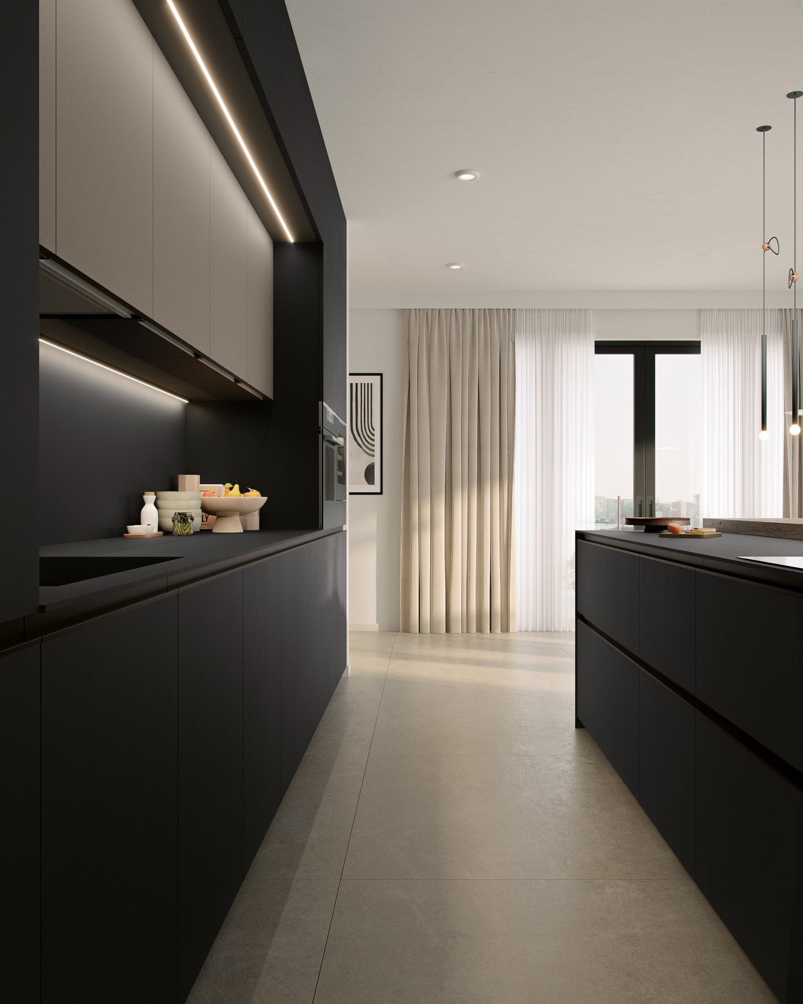Gentili Cucine Smart Touch — Γραμμική Σύνθεση