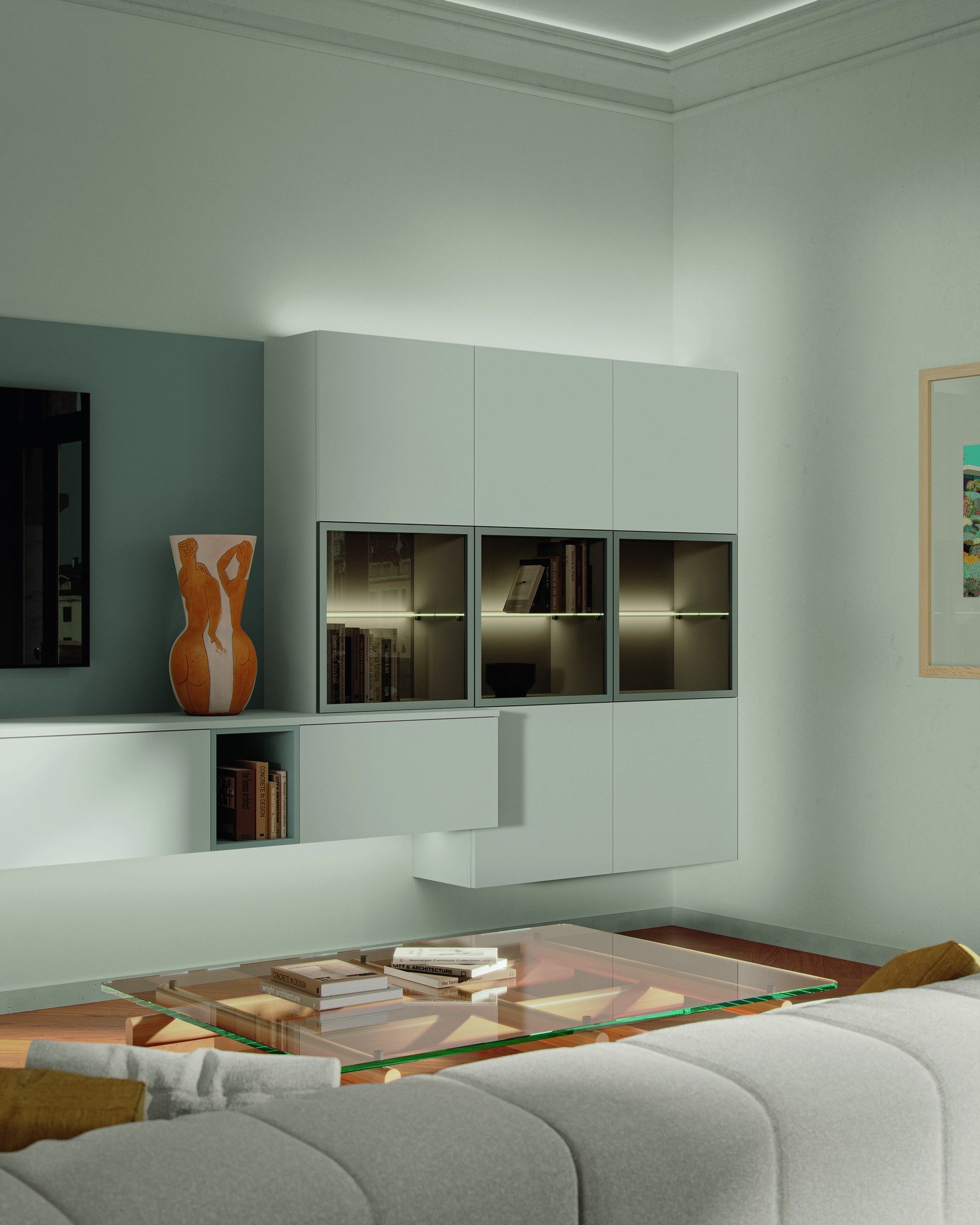Gentili Cucine Essential Cozy — Σύνθεση Living