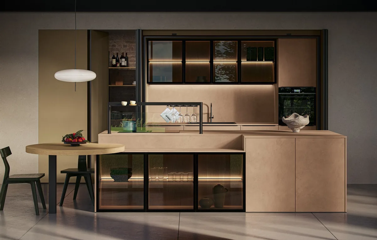 Μοντέρνη ιταλική κουζίνα Gentili Cucine Industrial Style