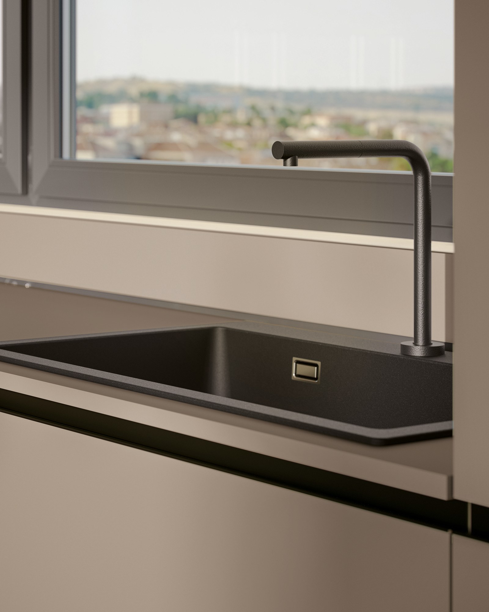 Gentili Cucine Contemporary Flexibility — Νεροχύτης & Θέα