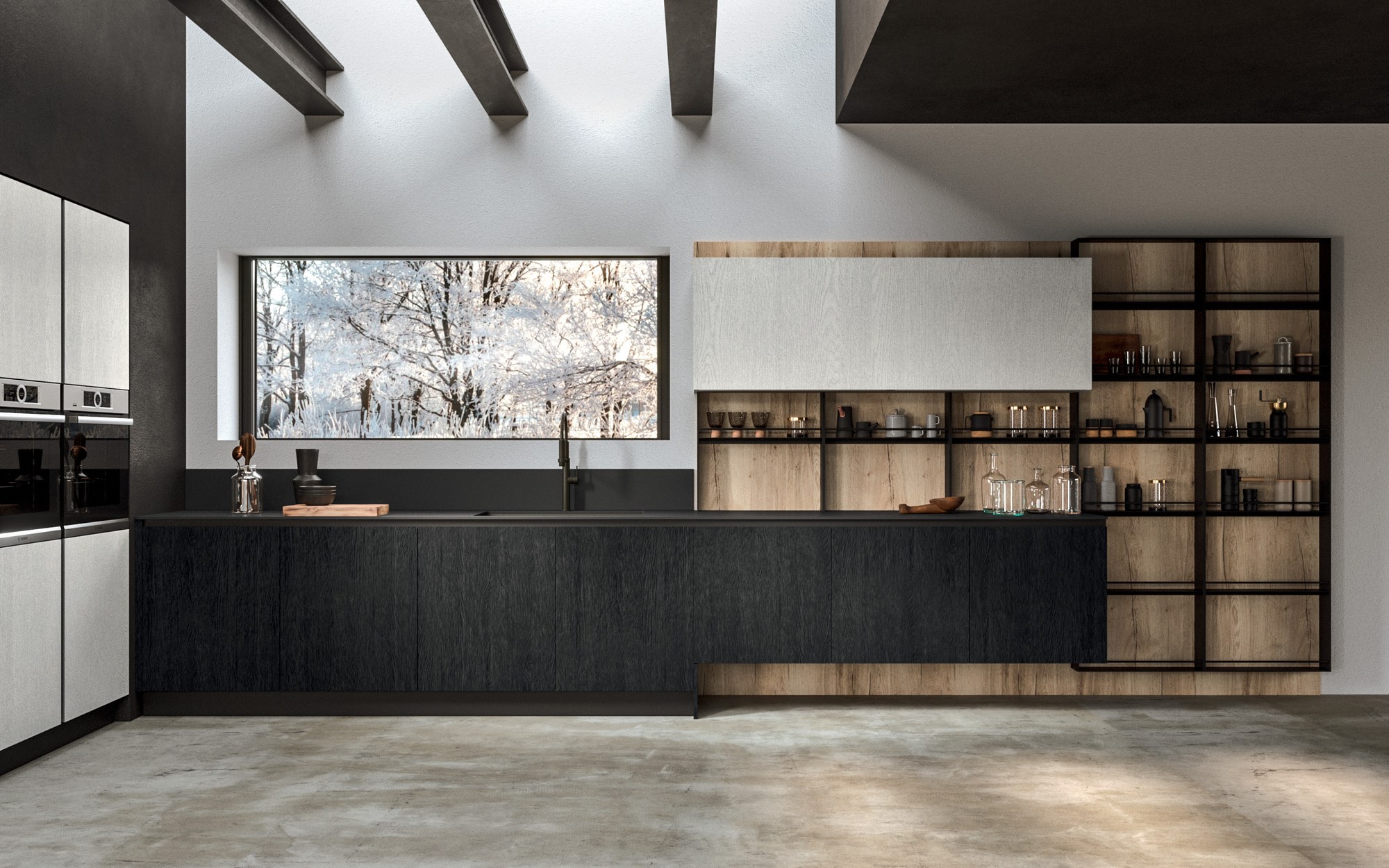Gentili Cucine T_02 — Γραμμική Σύνθεση