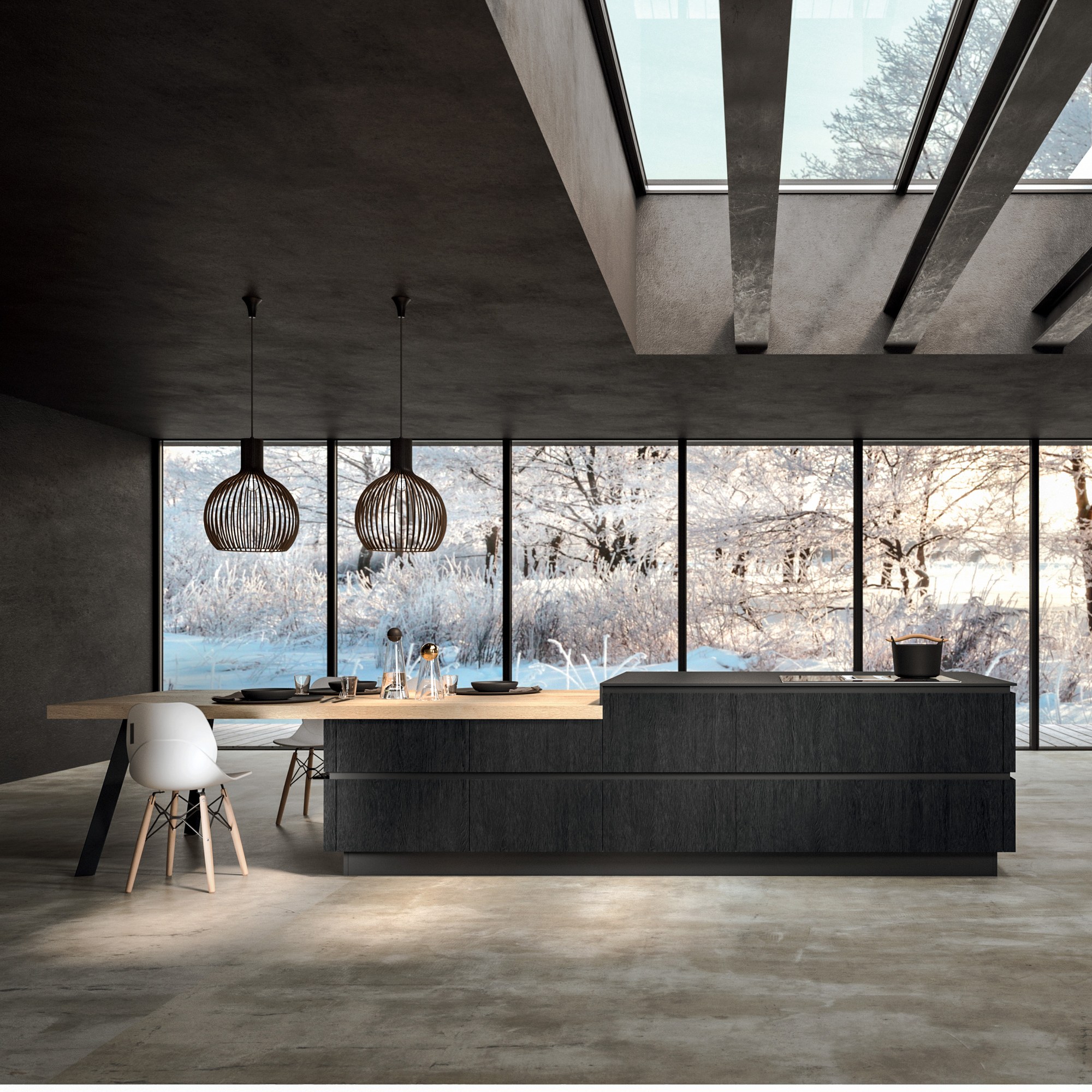 Gentili Cucine T_02 — Νησίδα & Τραπέζι