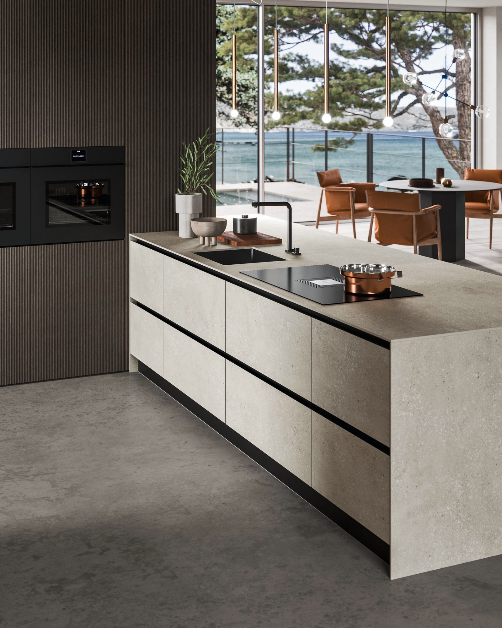 Gentili Cucine T_02 2023 — Νησίδα & Πάγκος