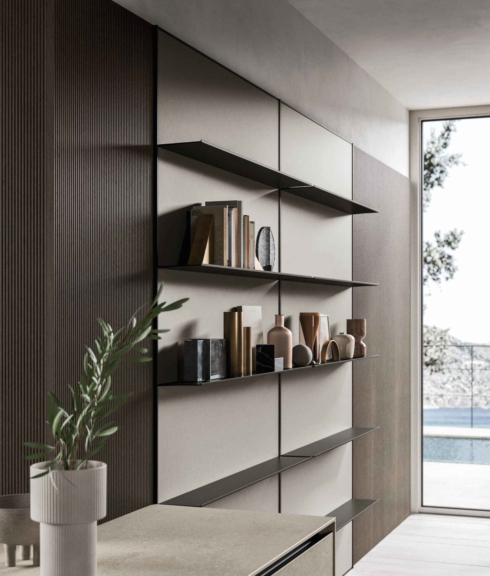 Gentili Cucine T_02 2023 — Ανοιχτά Ράφια