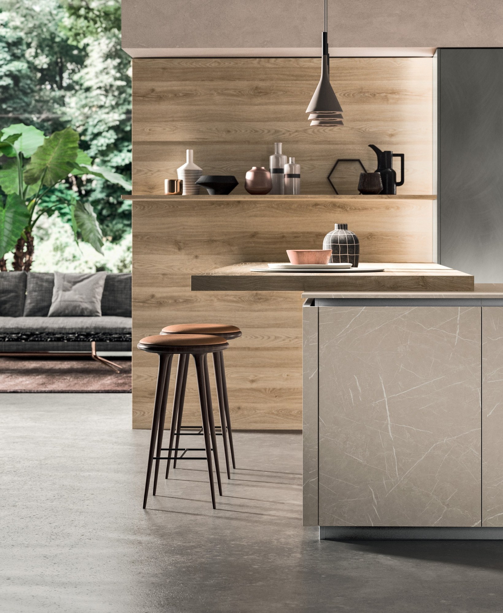 Gentili Cucine T_03 — Πάγκος Snack
