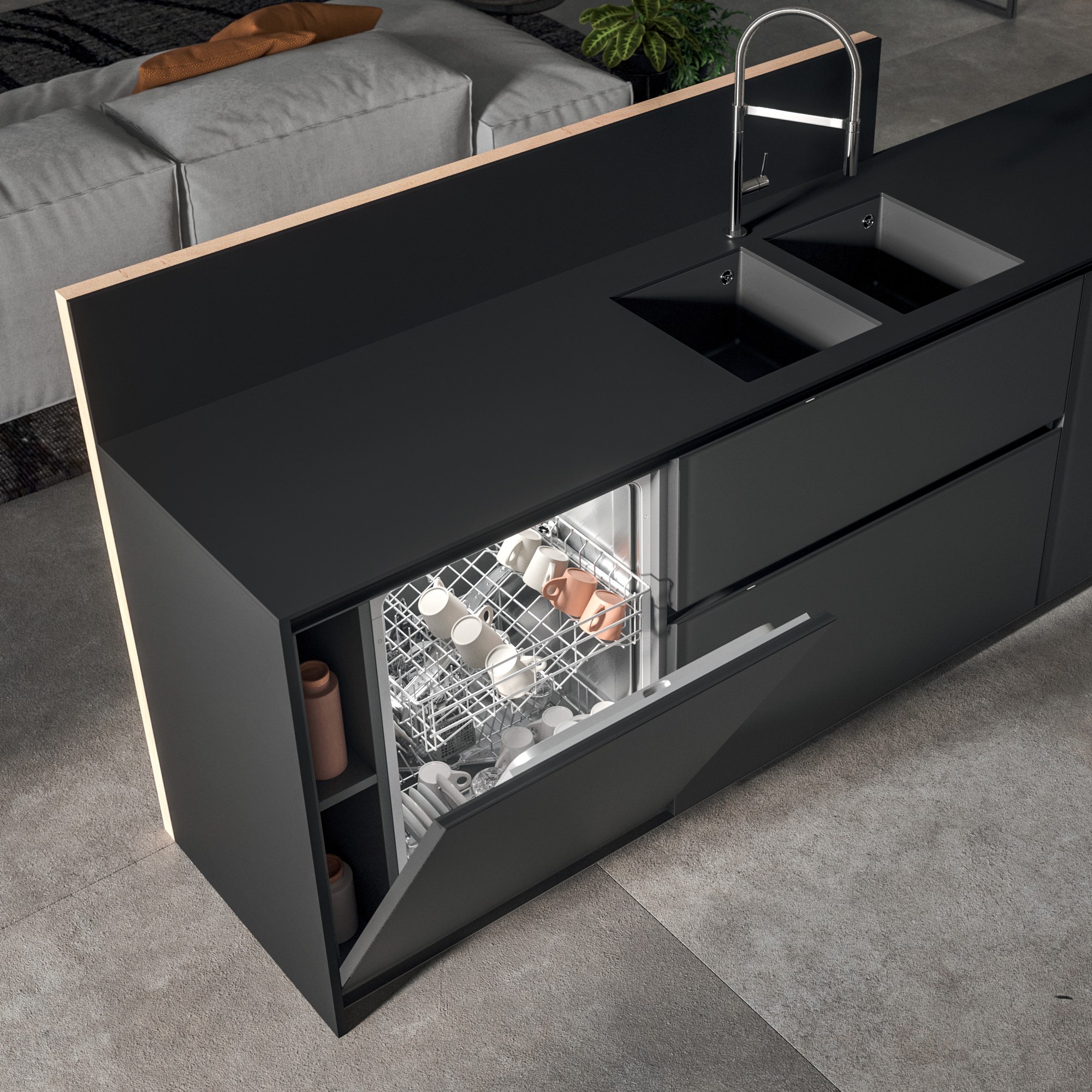 Gentili Cucine T_04 — Εσωτερική Οργάνωση