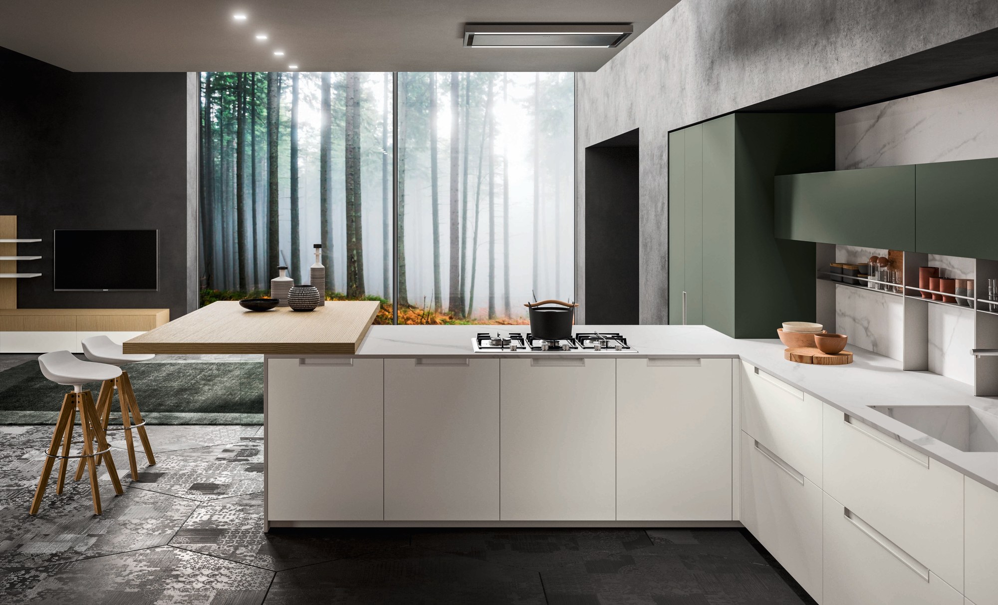 Gentili Cucine T_04 2023 — Κουζίνα & Νησίδα