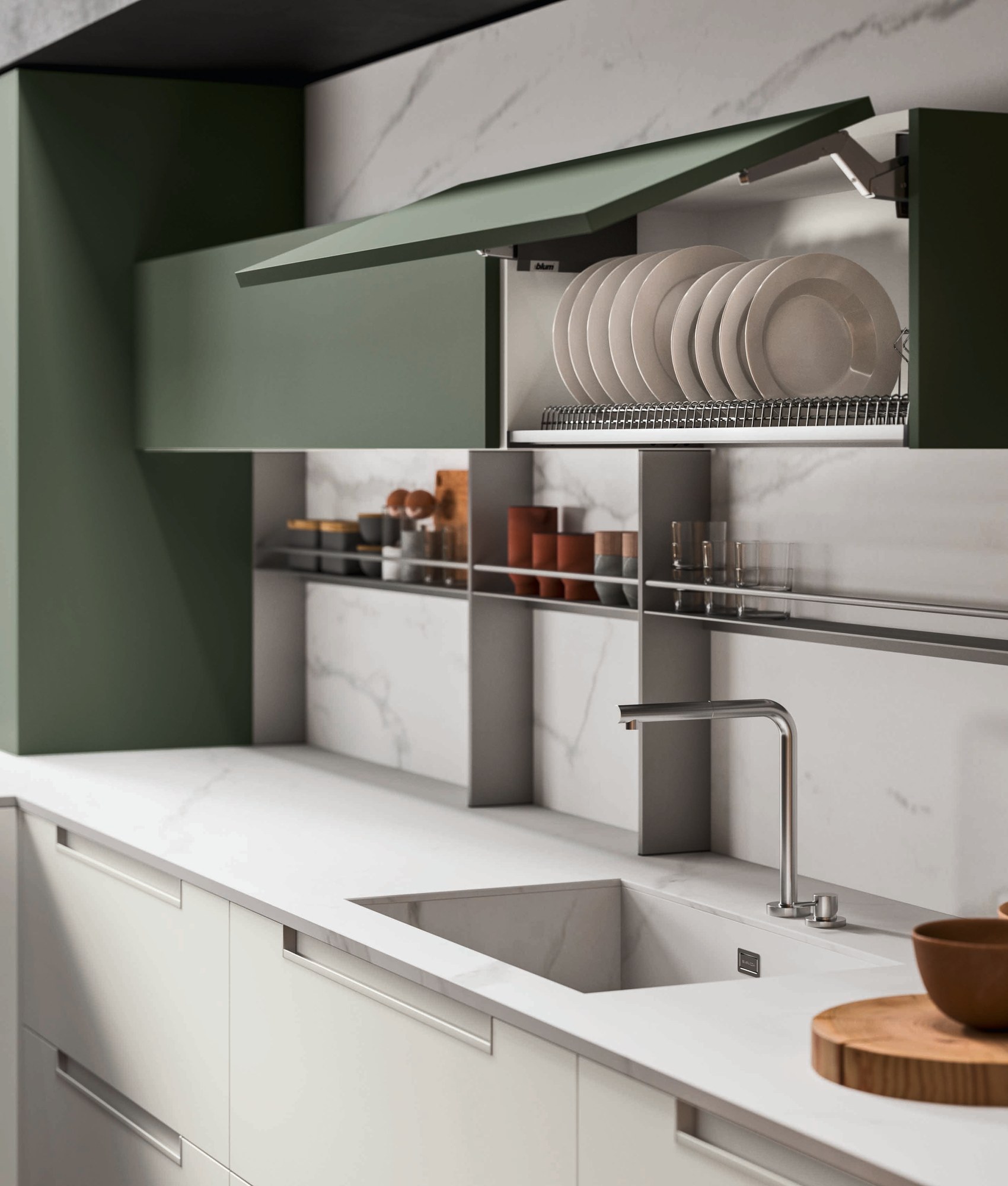 Gentili Cucine T_04 2023 — Πιατοθήκη