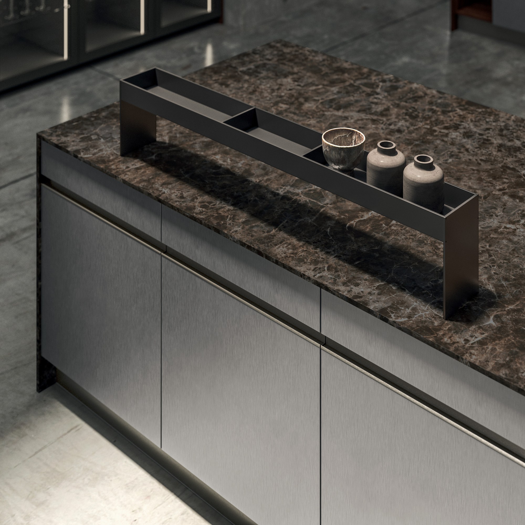 Gentili Cucine T_05 — Πάγκος & Ραφιέρα