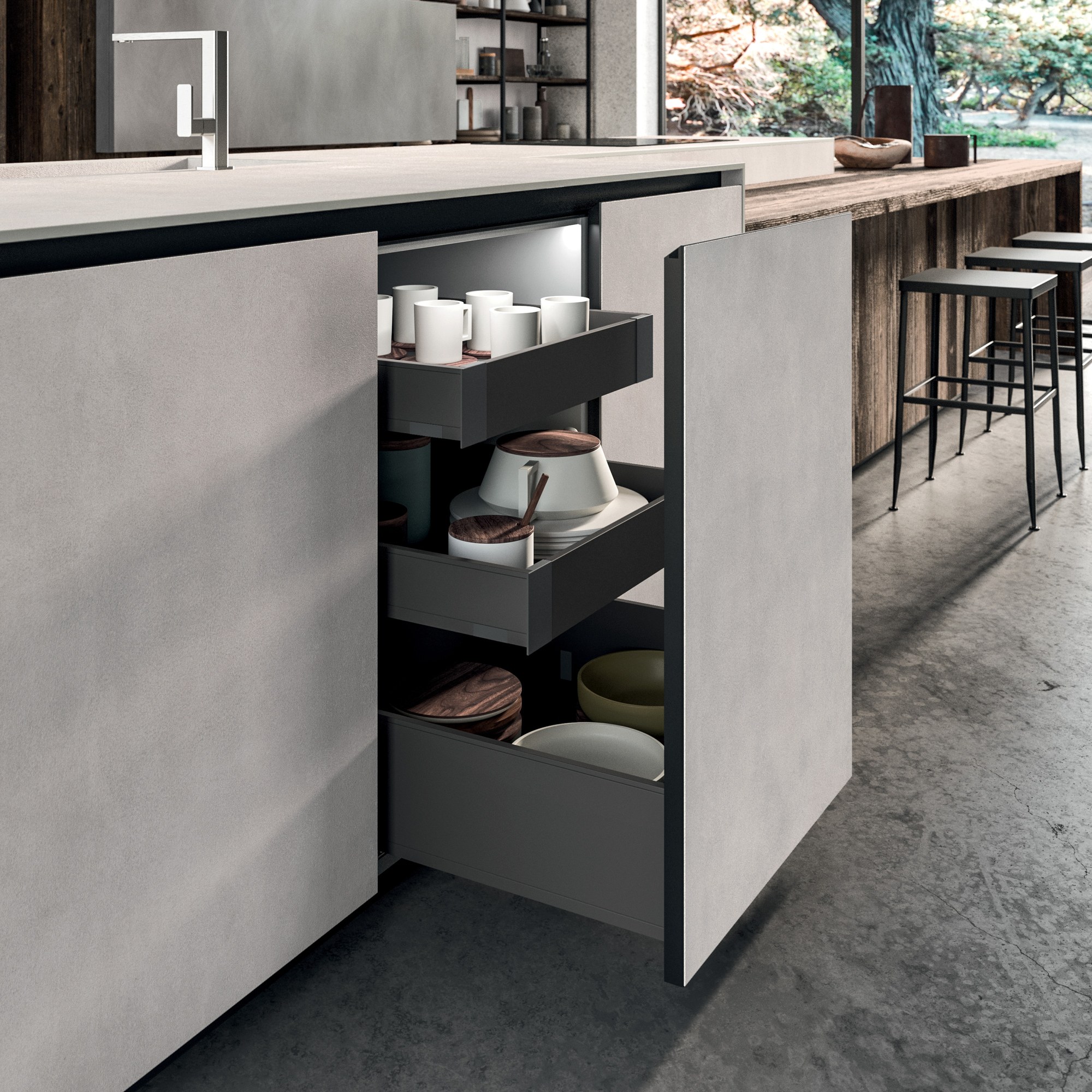 Gentili Cucine T_06 — Εσωτερική Οργάνωση