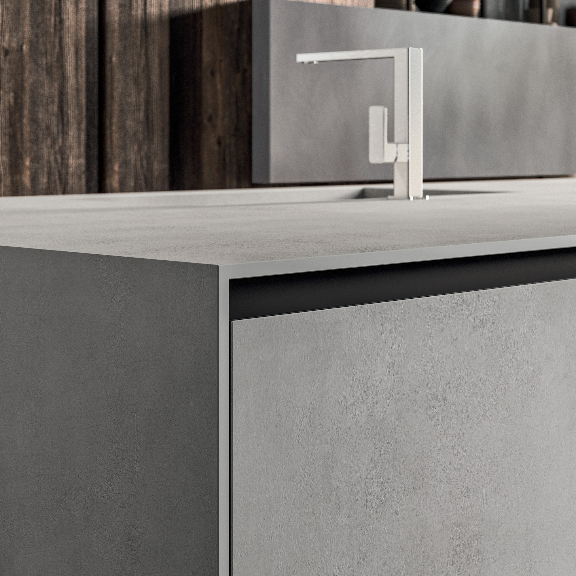Gentili Cucine T_06 — Πάγκος & Νεροχύτης