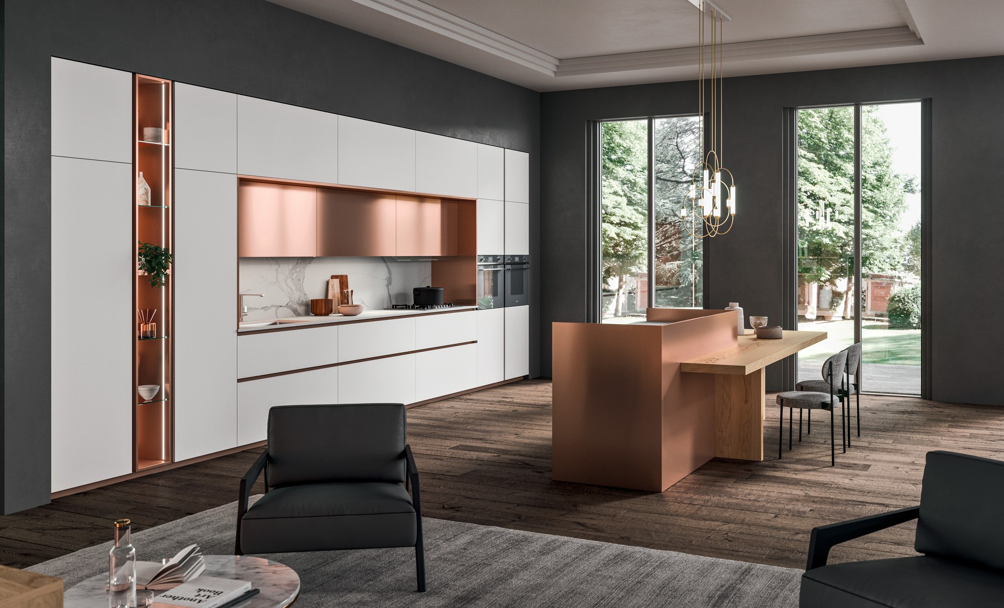 Gentili Cucine T_08 — Κουζίνα & Living