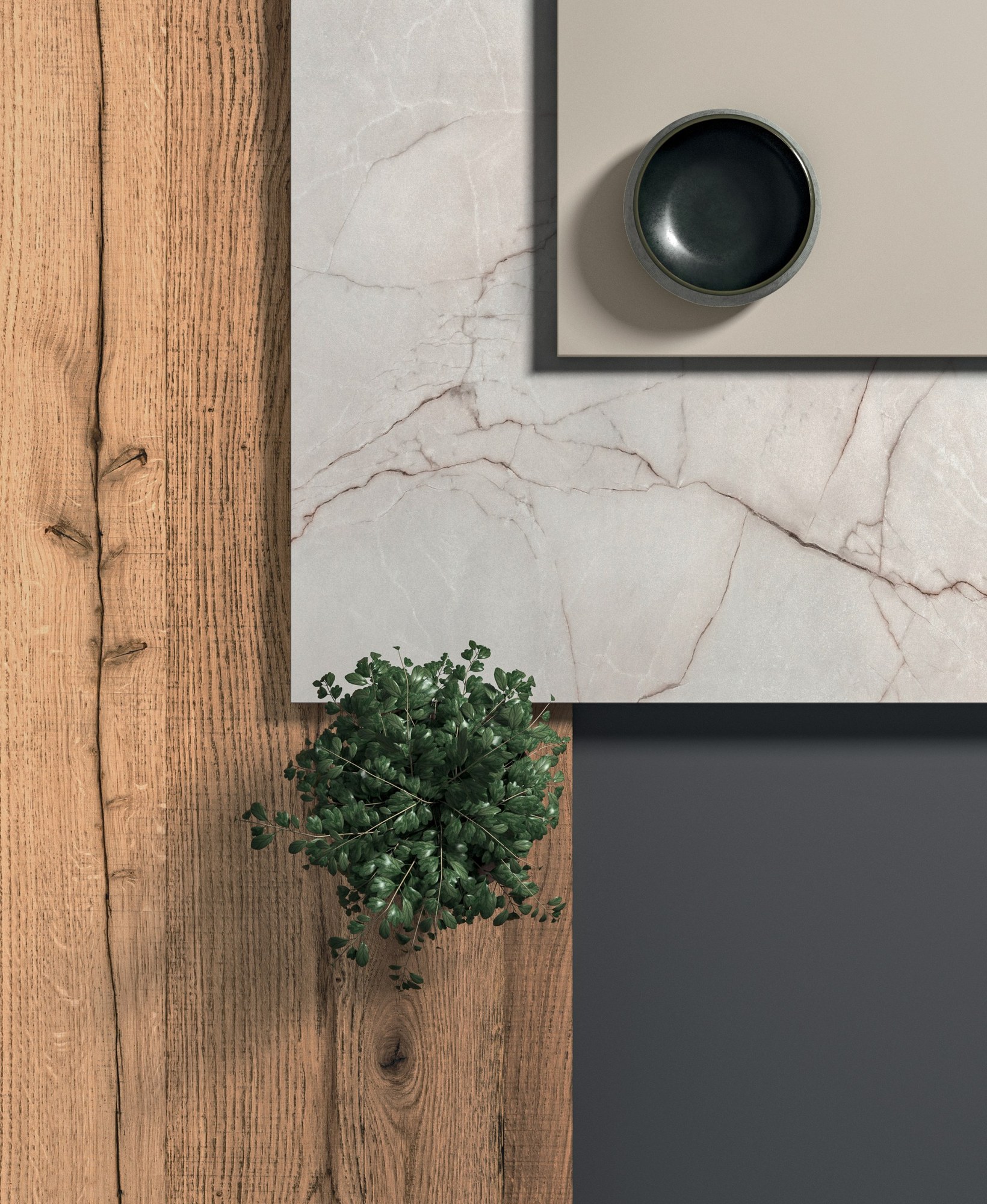 Gentili Cucine T_11 — Υλικά & Φινιρίσματα