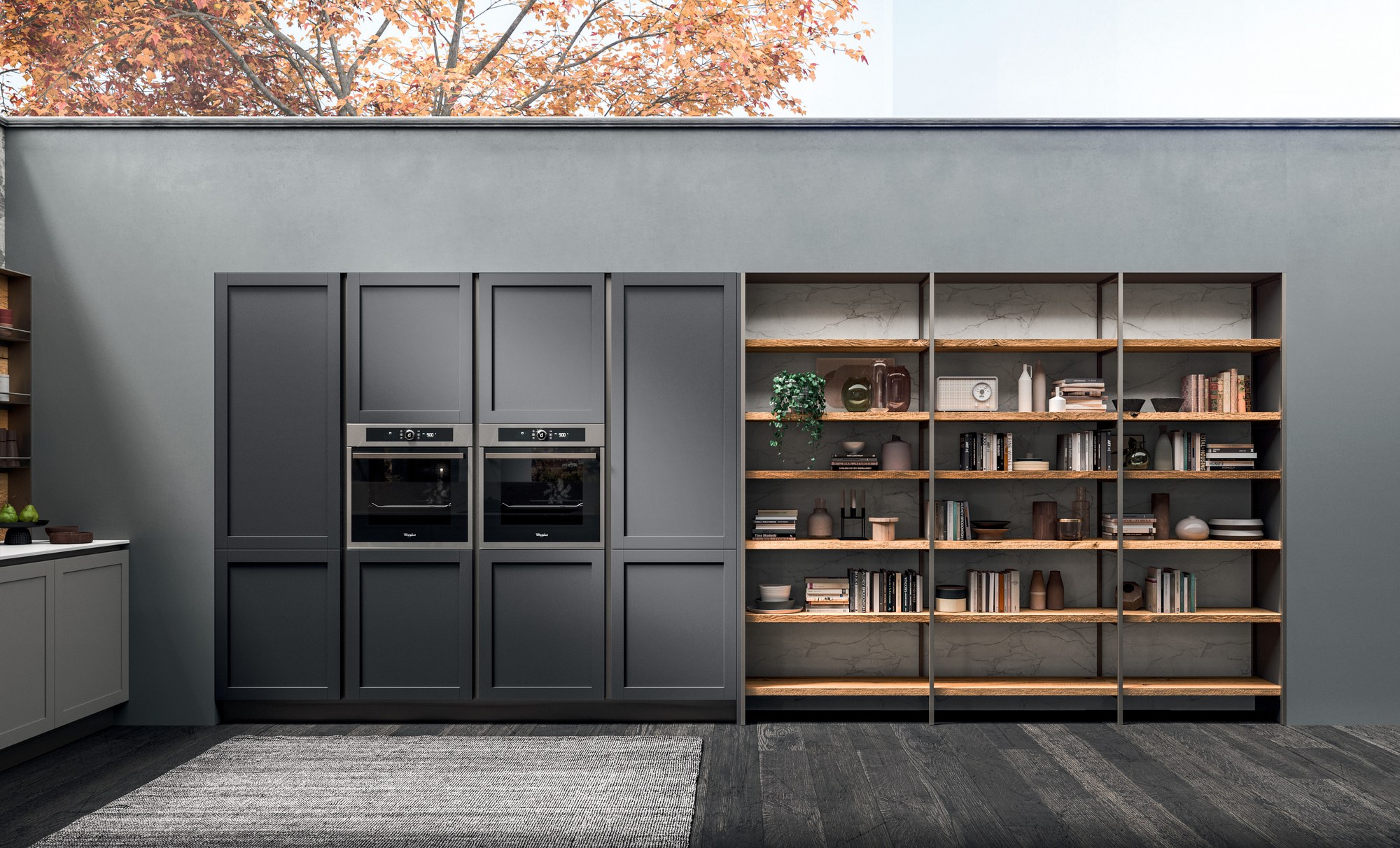 Gentili Cucine T_11 — Στήλες & Ραφιέρα