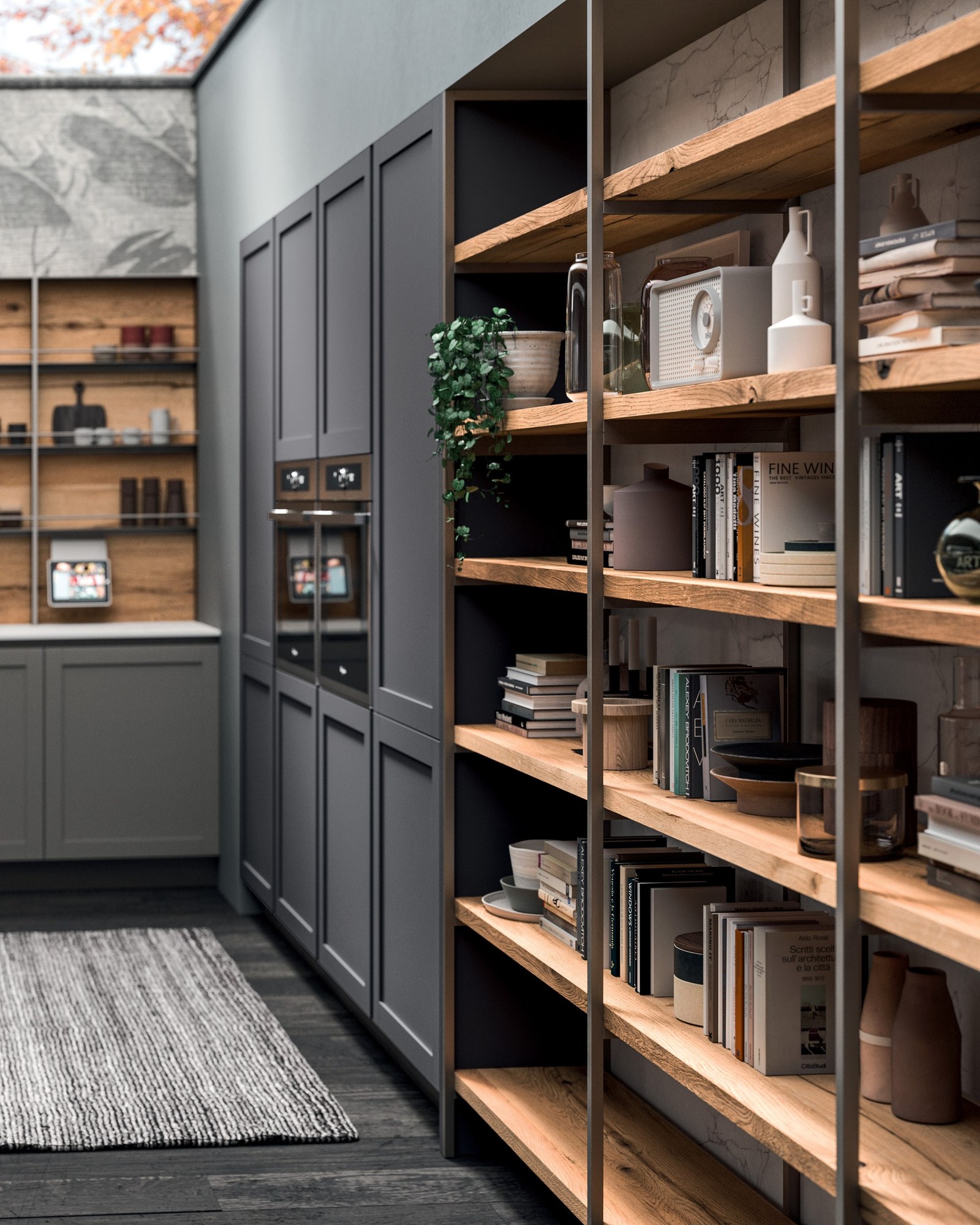 Gentili Cucine T_11 — Ανοιχτή Ραφιέρα