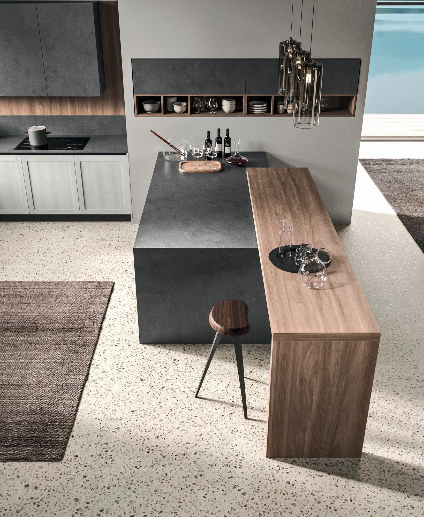 Gentili Cucine T_12 — Νησίδα & Snack
