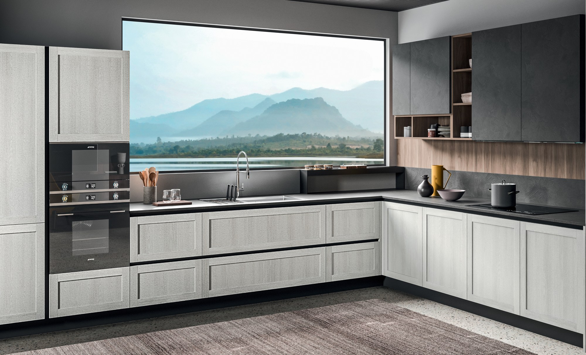 Gentili Cucine T_12 — Γωνιακή Σύνθεση