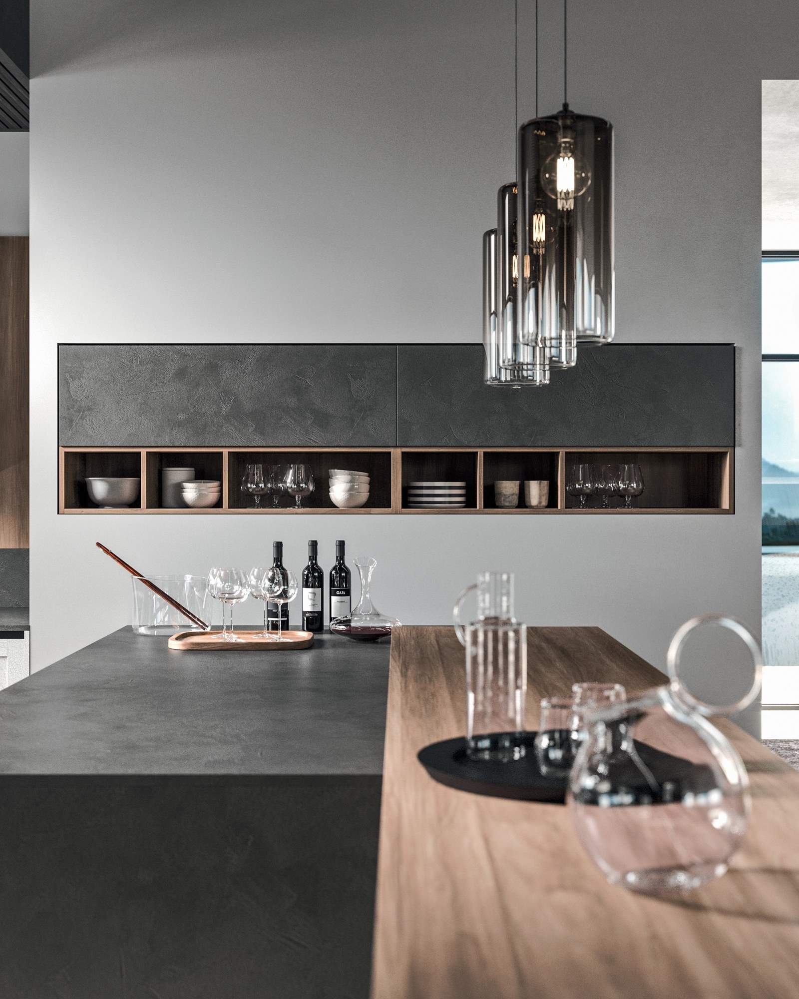 Gentili Cucine T_12 — Νησίδα & Φωτισμός