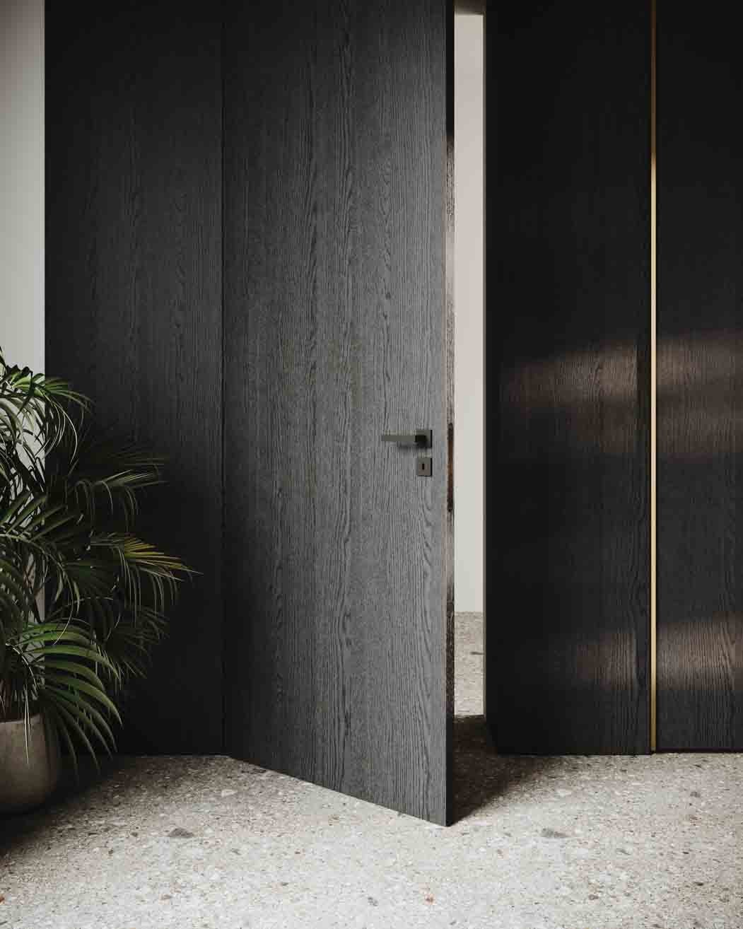 GF Interiors E.S.P. CORE & FUSION WALL — Πόρτα E.S.P. Core & Fusion Wall — σε ατμόσφαιρα χώρου