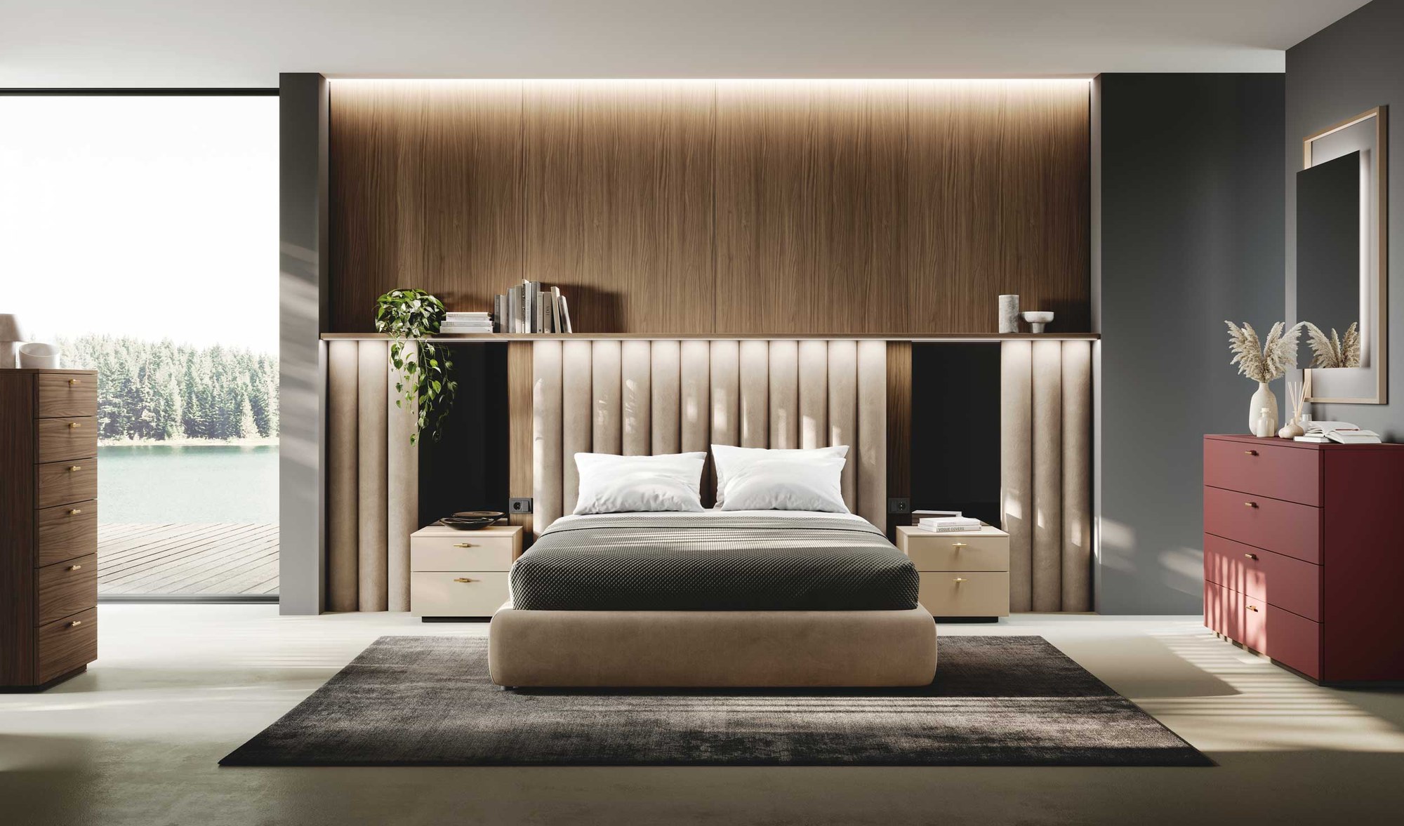 GF Interiors E.S.P. CRYSTAL — E.S.P. Crystal system — glass doors and display cabinets with a slim metal telaio.