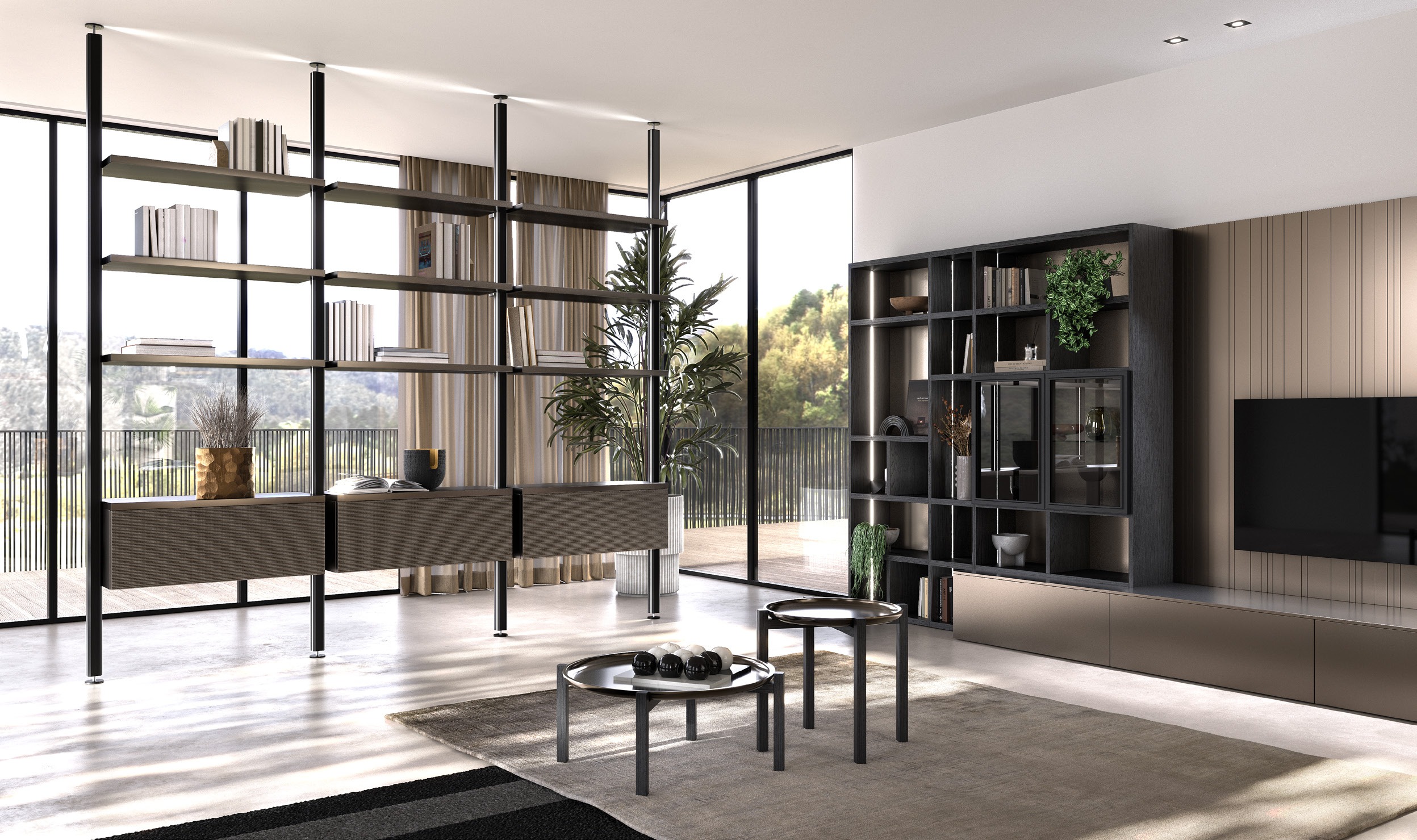 GF Interiors HOUSE OF CONTRABASS — έπιπλα καθιστικού, άποψη 7