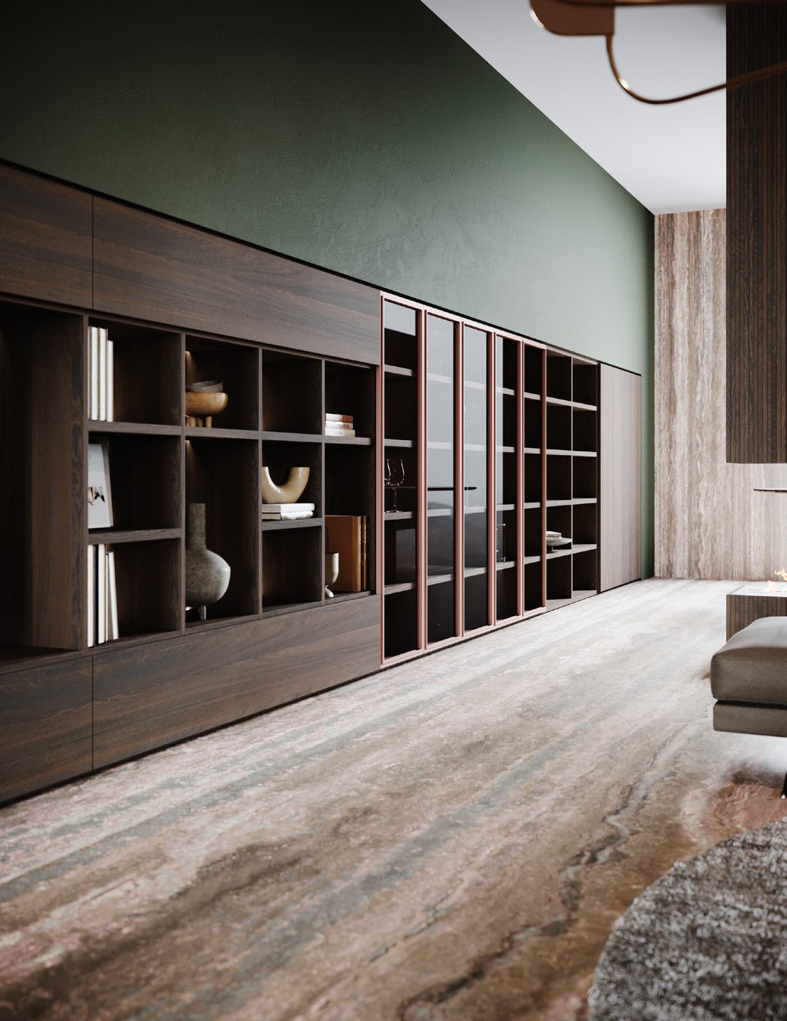 GF Interiors HOUSE OF ELECTRIC GUITAR — Green Composition
