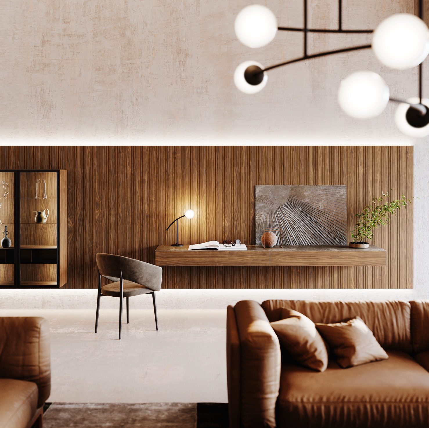 GF Interiors HOUSE OF SAX — Καθιστικό & Σύνθεση
