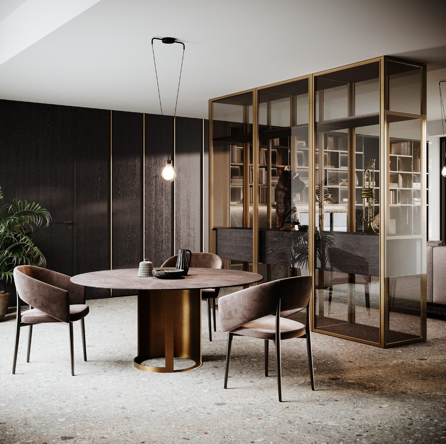 GF Interiors HOUSE OF TRUMPET — Τραπεζαρία