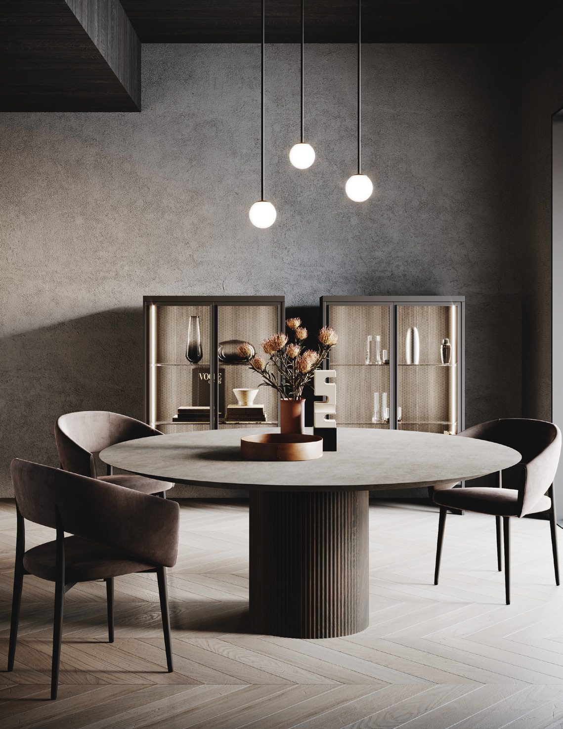 GF Interiors HOUSE OF VOCALS — Dining Room