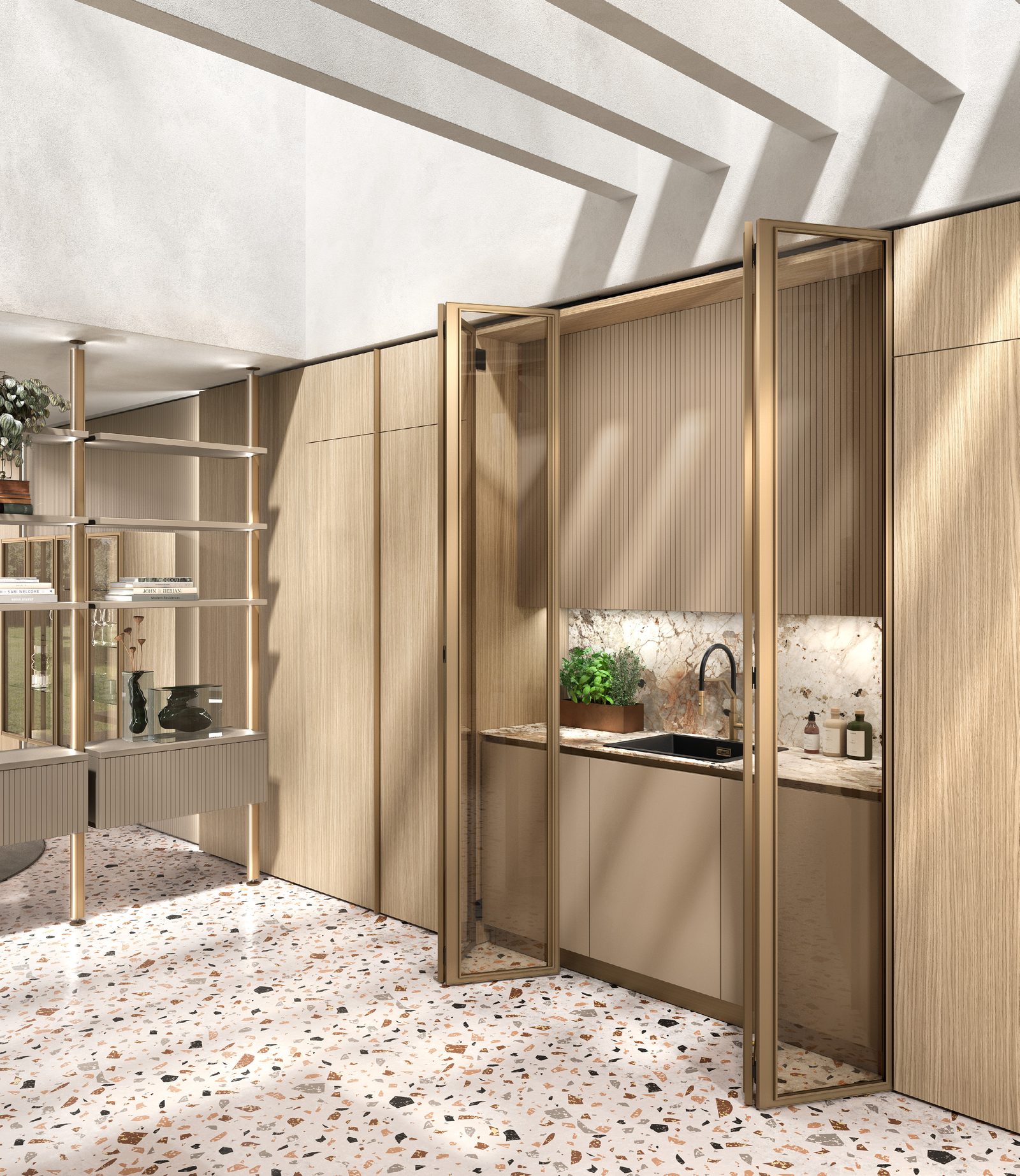 GF Interiors FLAT SAHARA BG — Διαχωριστικό