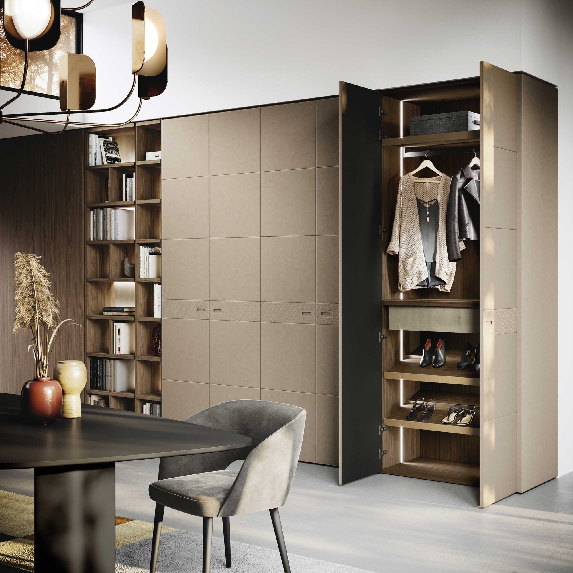 GF Interiors Ellington — Ερμάριο Ellington — λεπτομέρεια