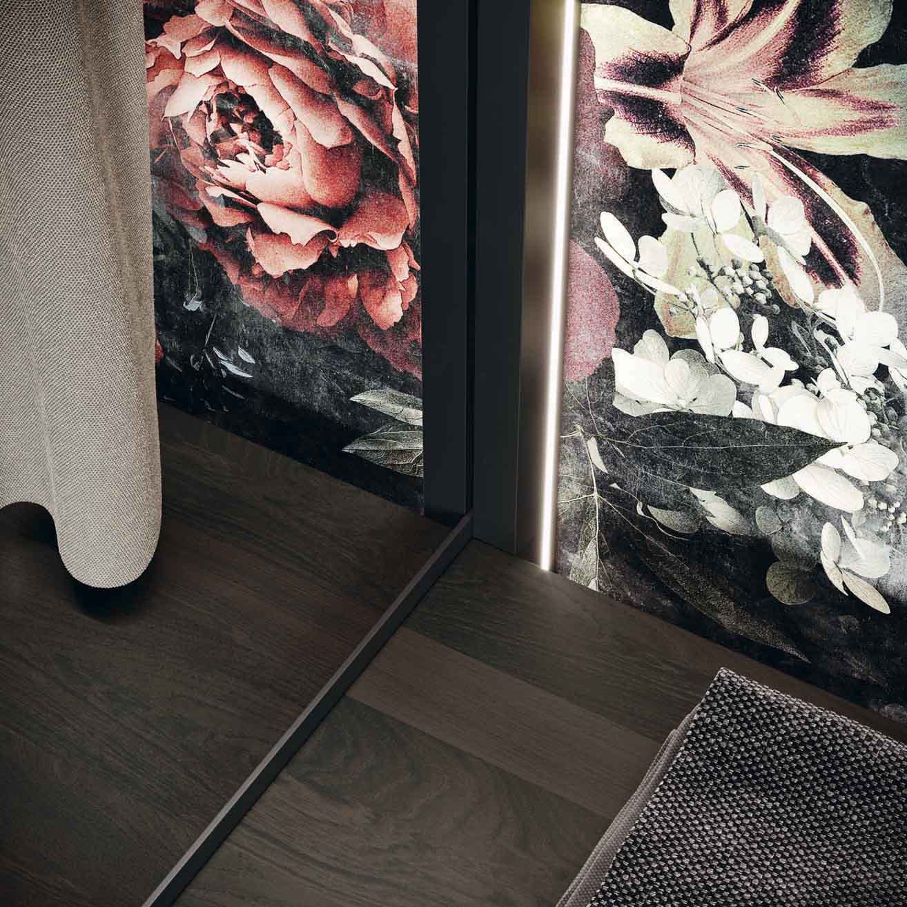 GF Interiors Evidence — Cabina armadio Evidence — detail