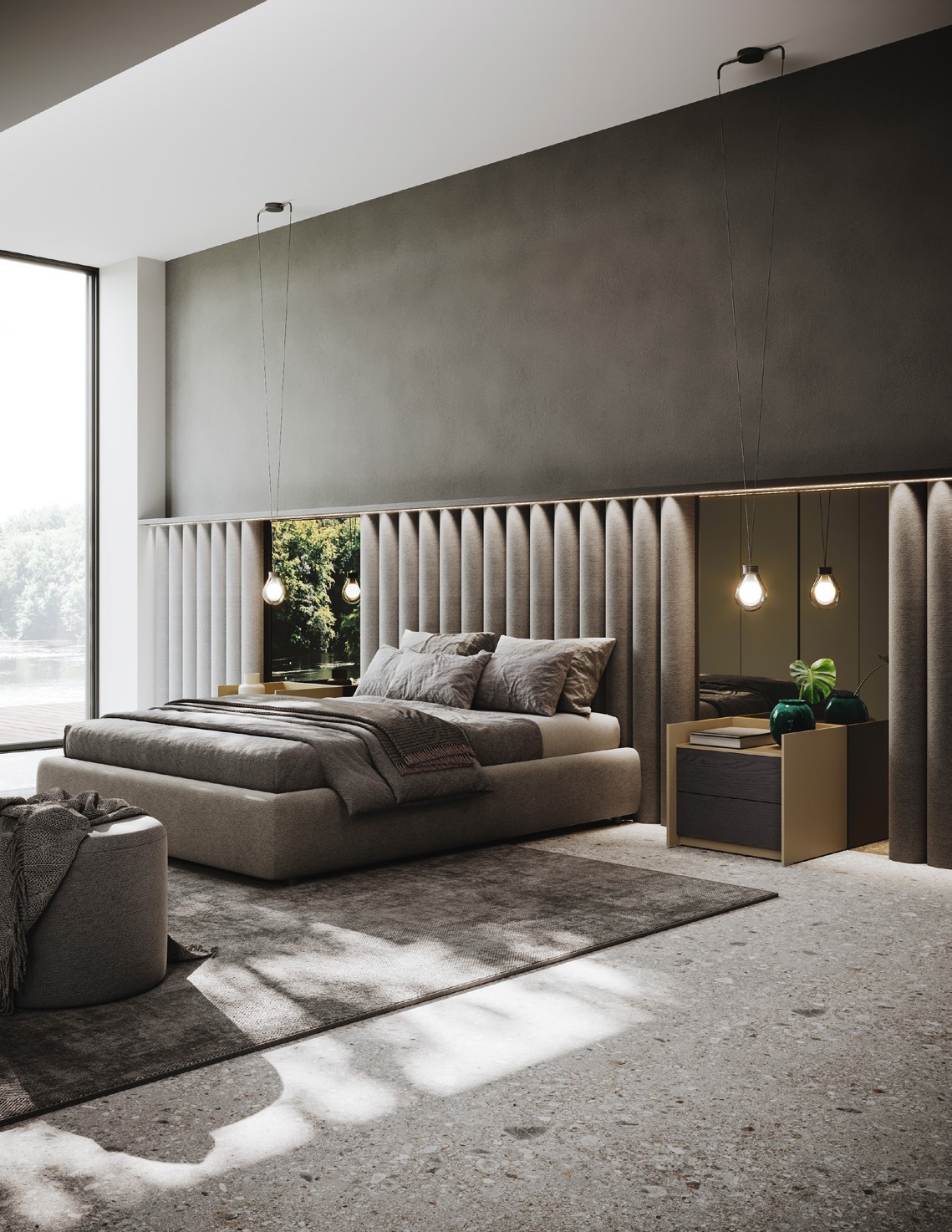 GF Interiors Groove — Λεπτομέρεια Groove με καθαρές γραμμές.