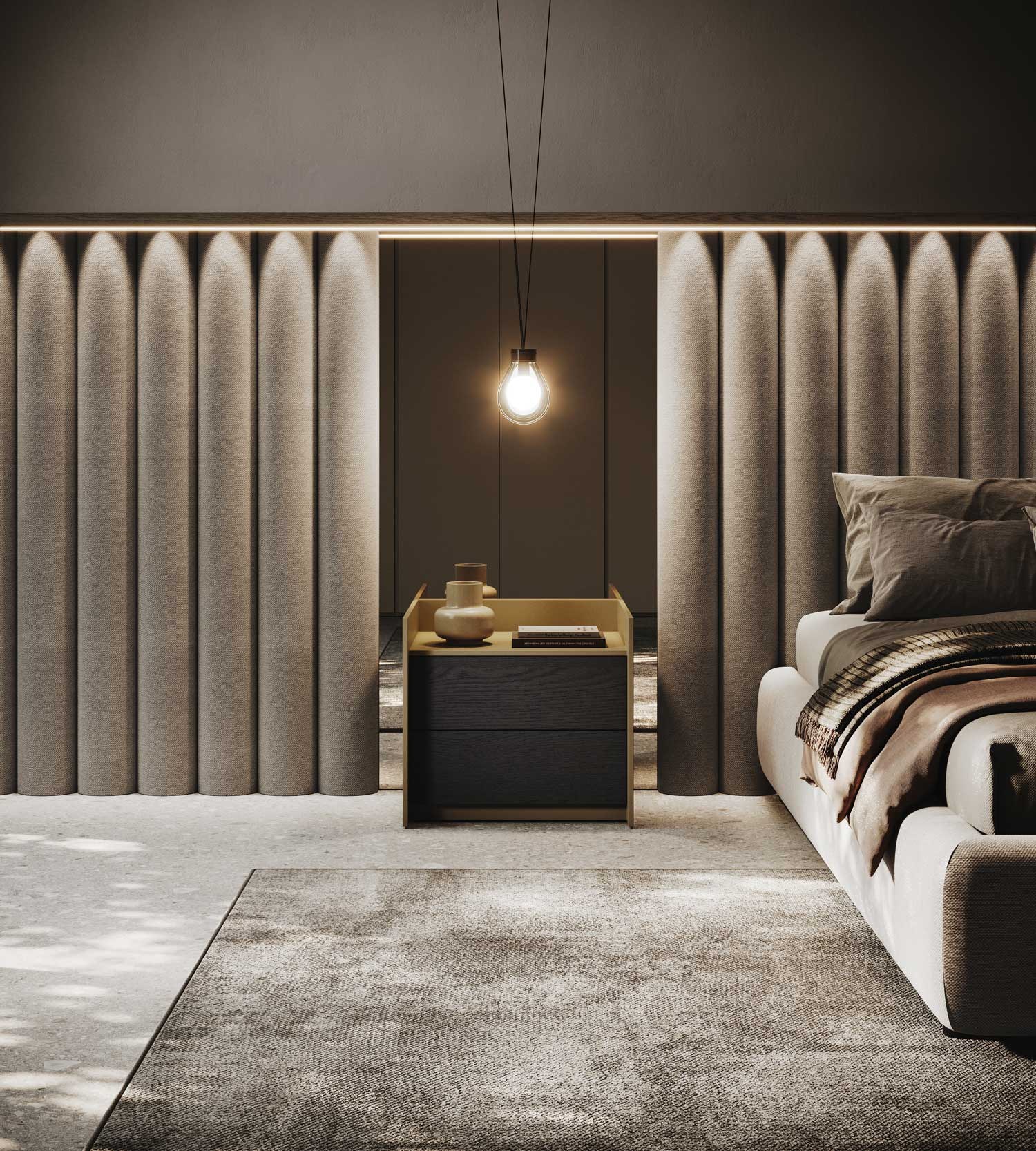 GF Interiors Groove — Ερμάριο Groove — λεπτομέρεια