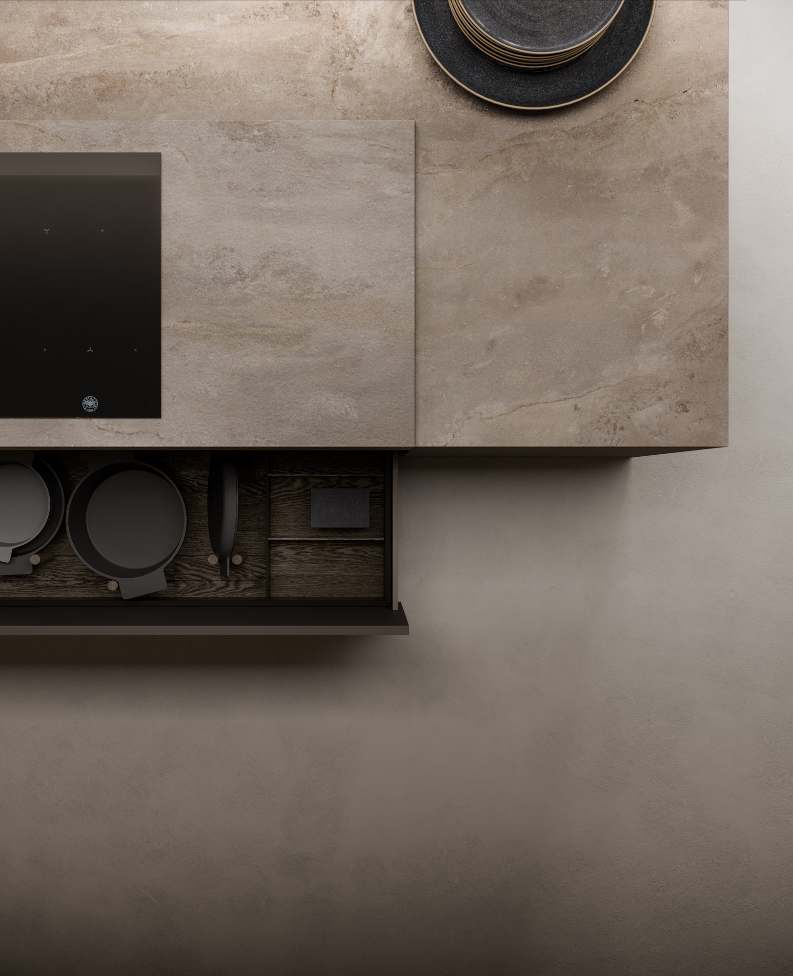 Pedini Cucine Arkè — Κάθετη λεπτομέρεια