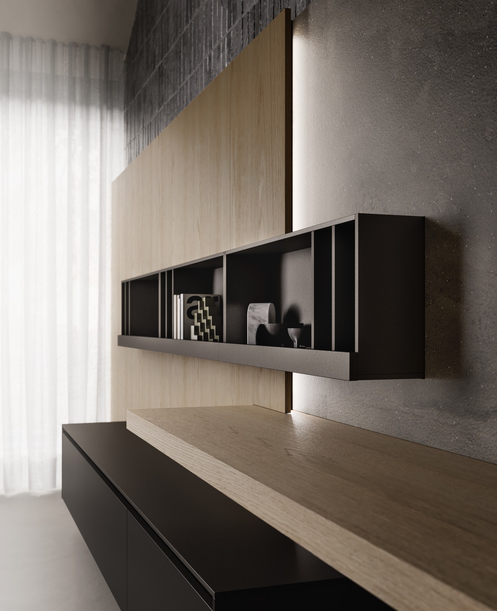 Pedini Cucine Arkè — Στήλες & αποθήκευση