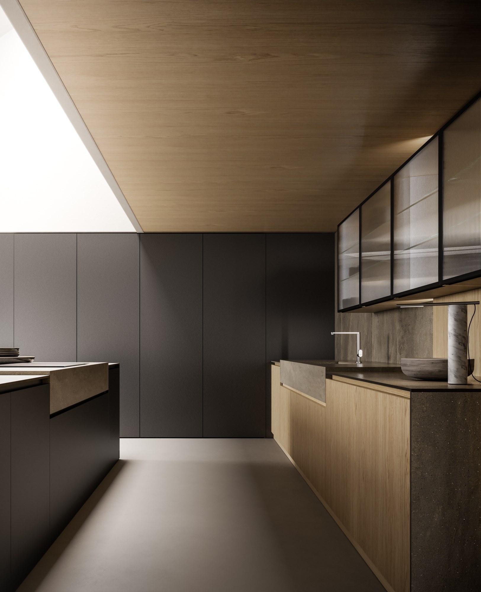 Pedini Cucine Arkè — Κάθετη λεπτομέρεια